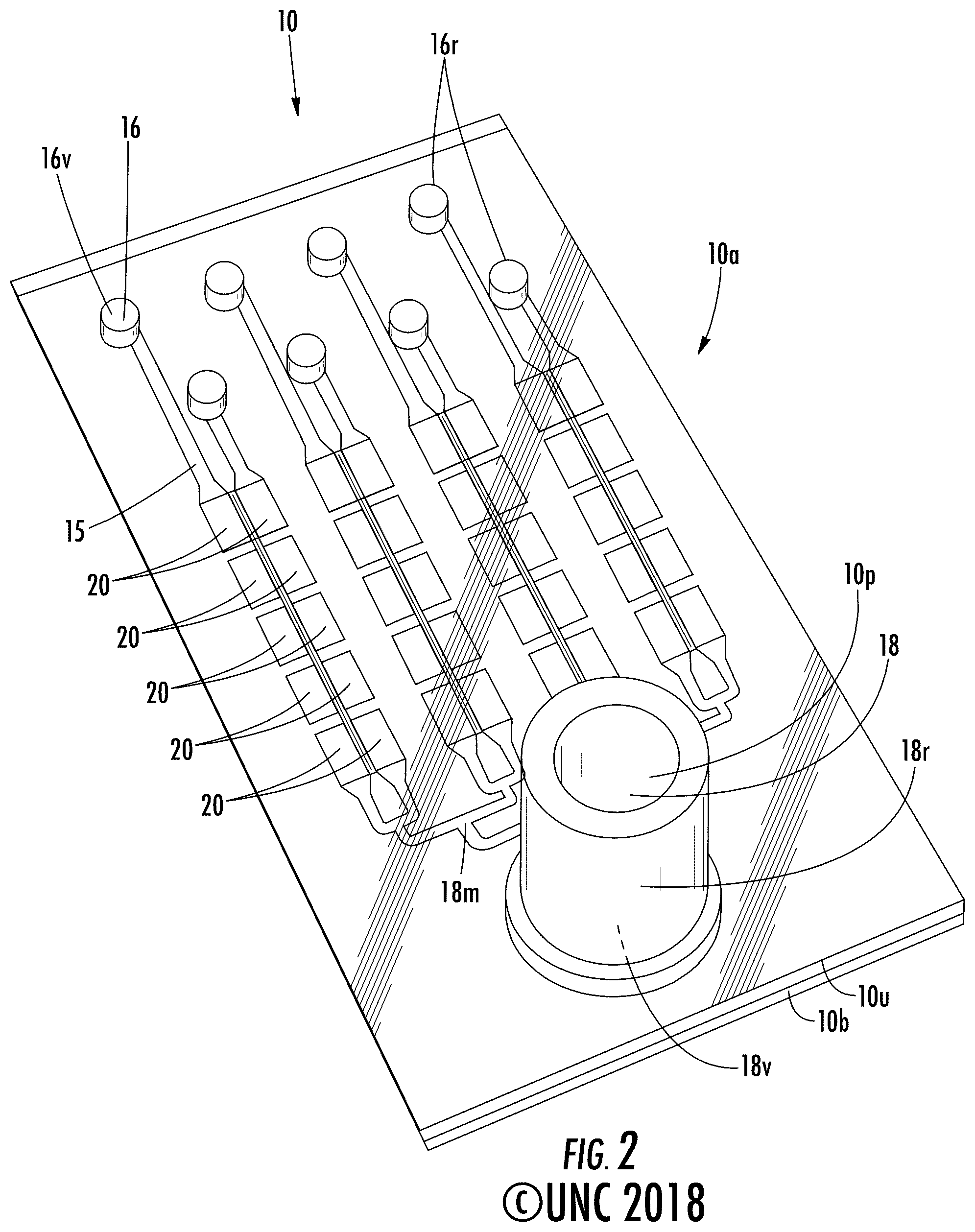 Patent US12103003 Figure 3 – Analysis systems with microfluidic devices, microfluidic devices and related methods