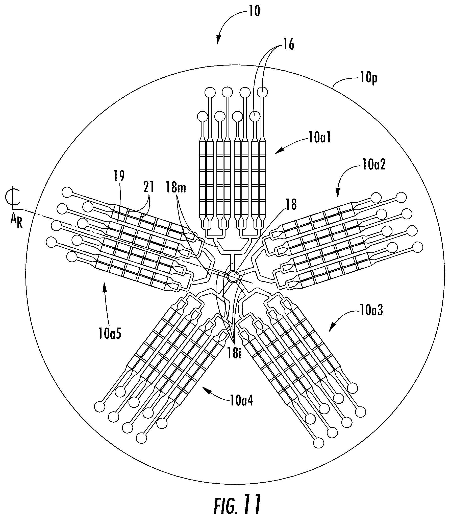 Patent US12103003 Figure 14 – Analysis systems with microfluidic devices, microfluidic devices and related methods