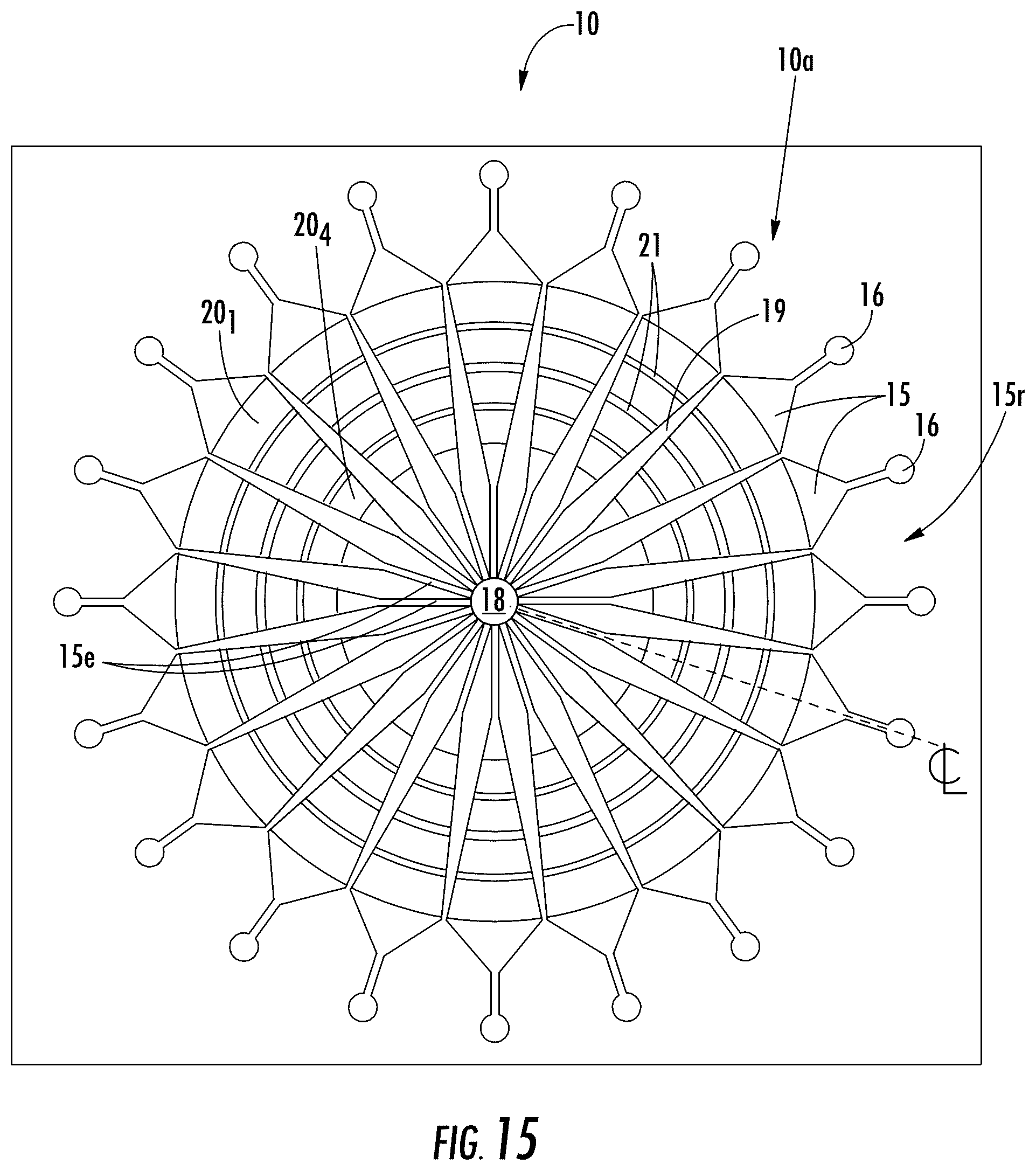 Patent US12103003 Figure 18 – Analysis systems with microfluidic devices, microfluidic devices and related methods
