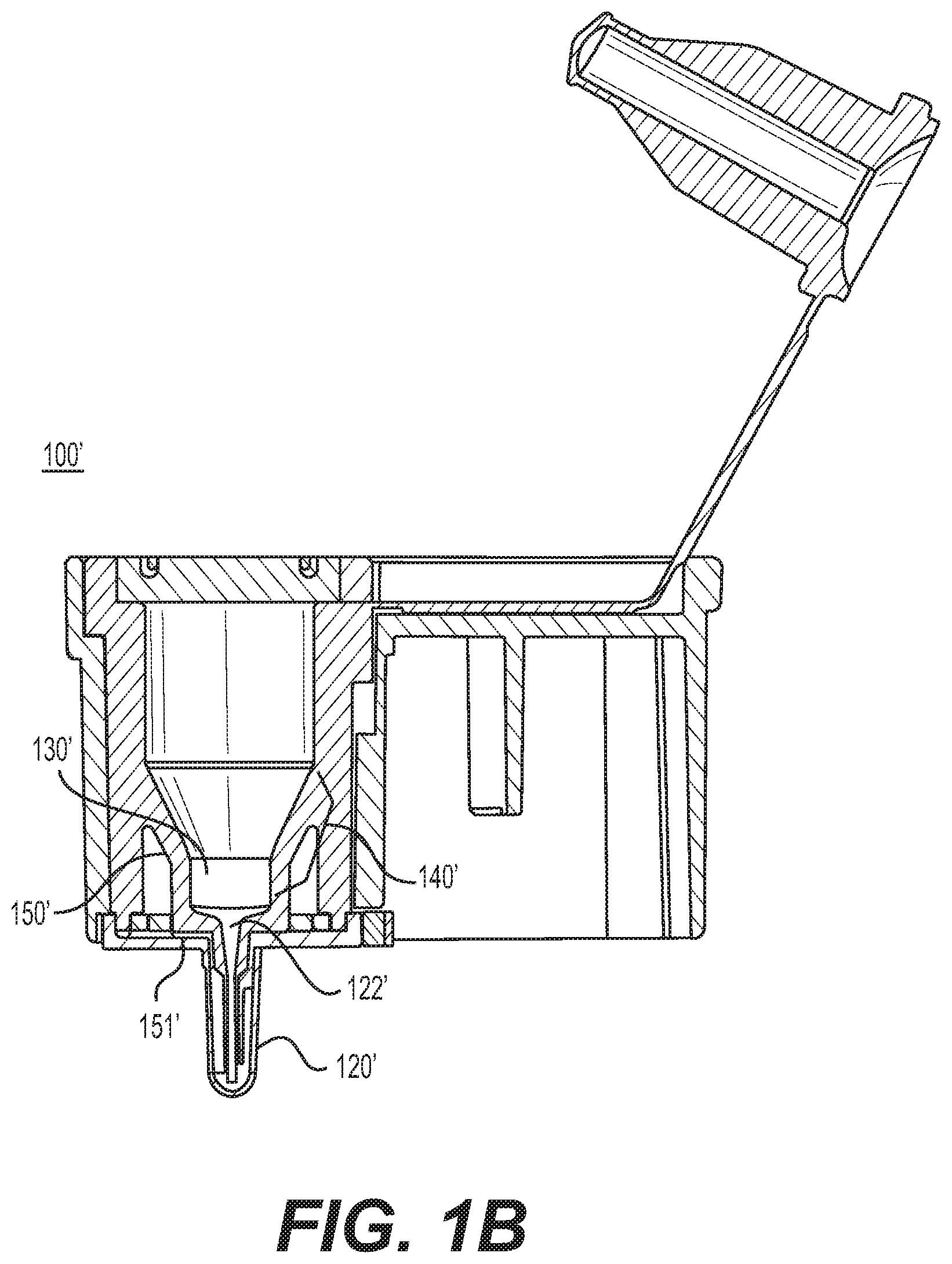Patent US12103006 Figure 2 – Self-metering of fluid into a reaction chamber