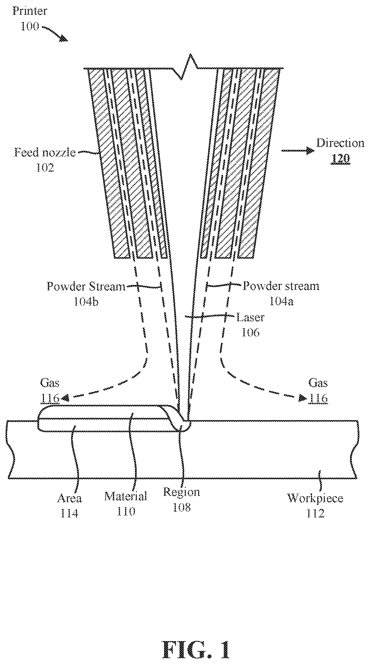 Patent US12103008 Figure 1 – Methods and apparatuses for ball milling to produce powder for additive manufacturing