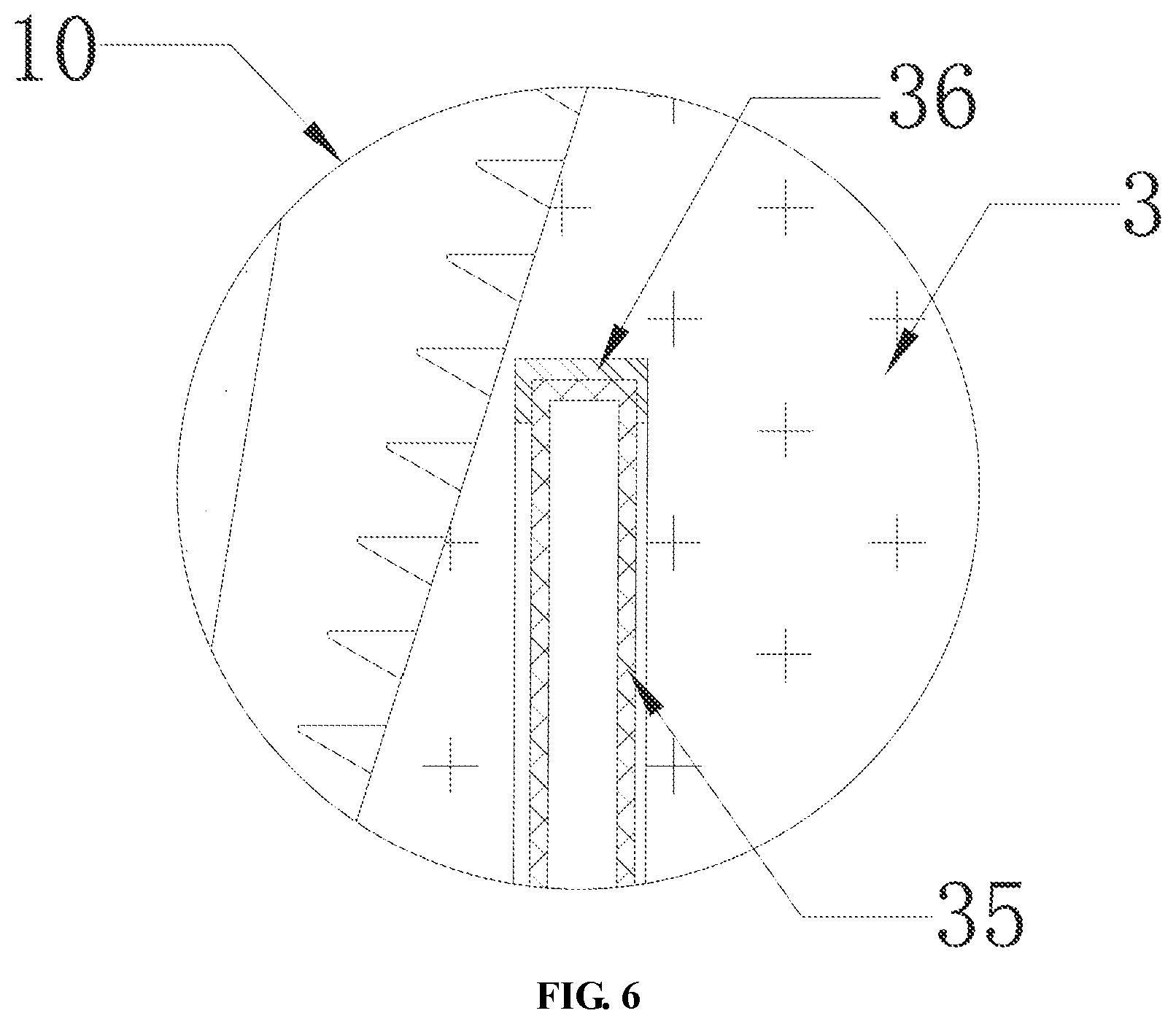 Patent US12103009 Figure 5 – Energy-saving preparation system for silicon-carbon anode material of lithium battery