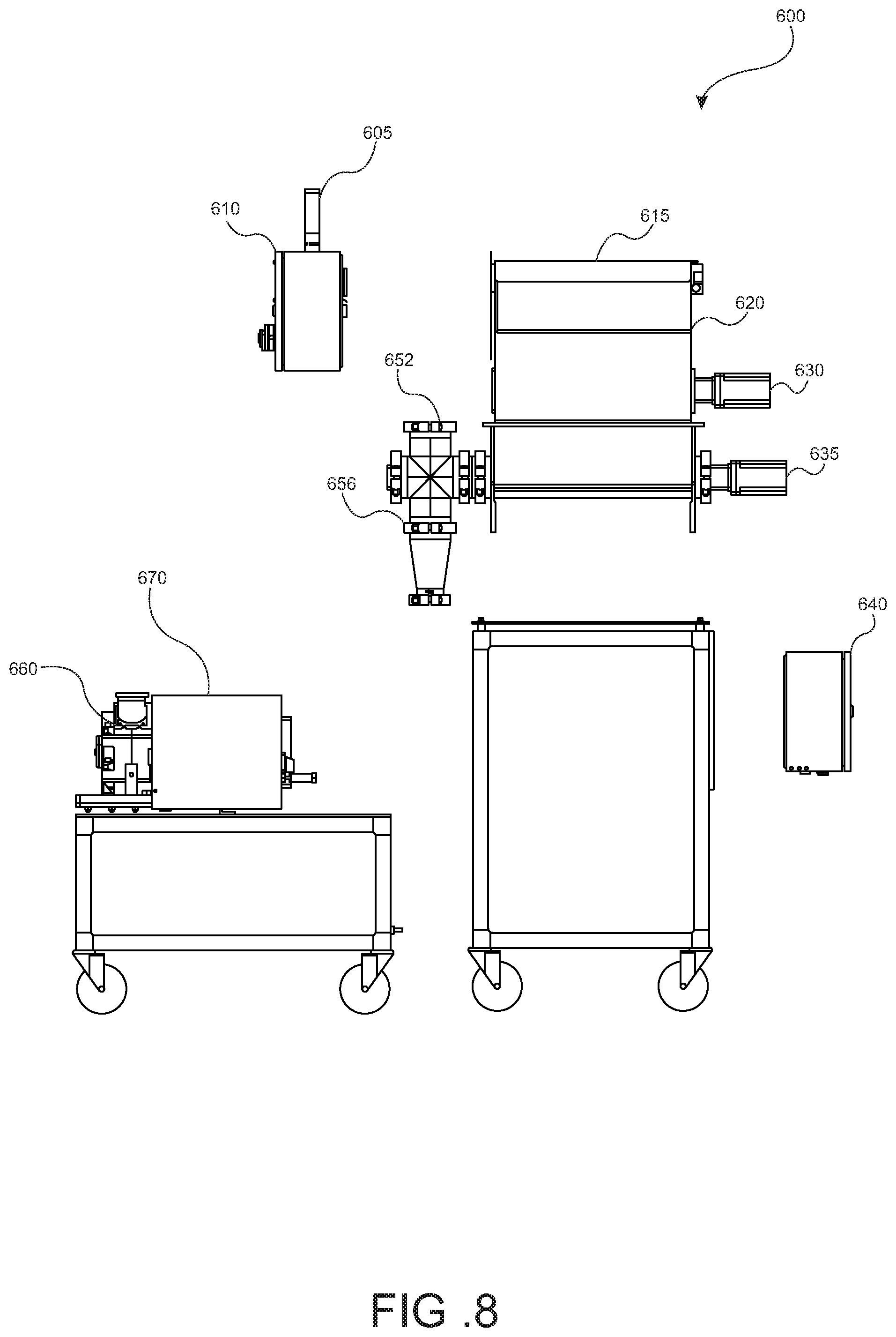 Patent US12103011 Figure 14 – Milling system
