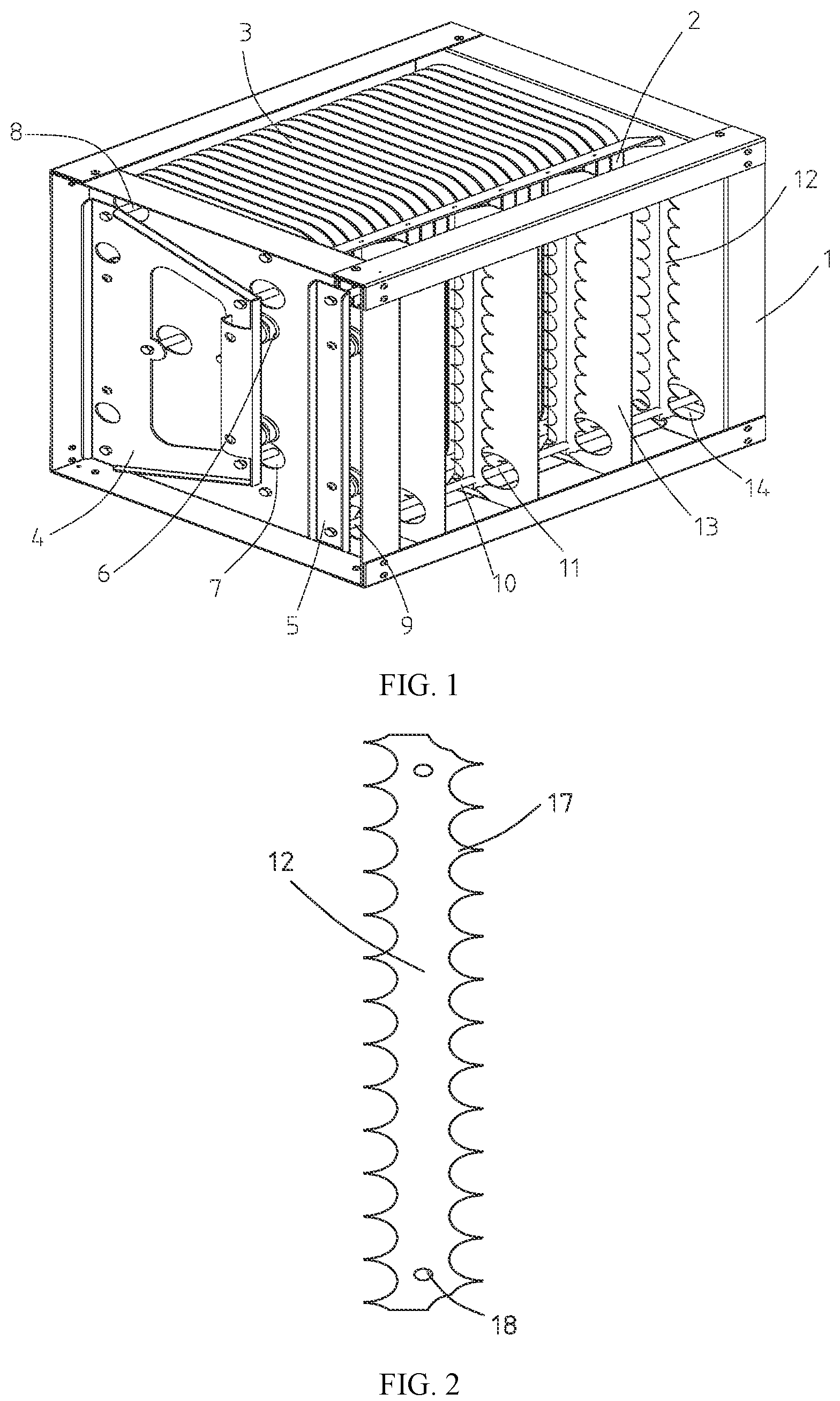 Patent US12103015 Figure 1 – Purification unit, purification device and using method
