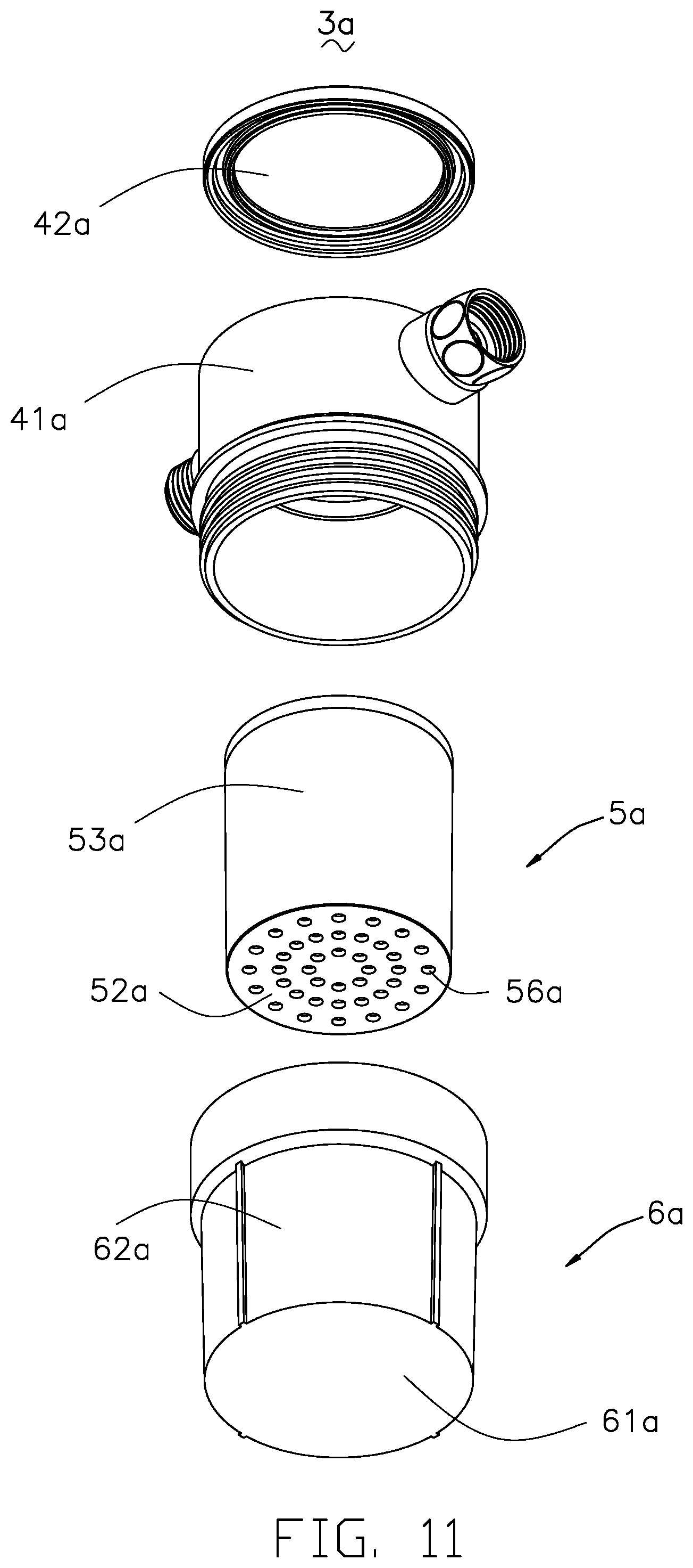 Patent US12103019 Figure 11 – Water filter device and spray head having the same