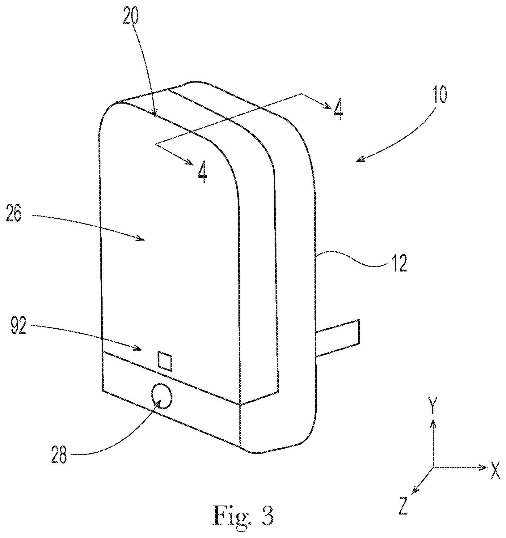 Patent US12103020 Figure 3 – Microfluidic delivery device and method for dispensing a fluid composition upward into the air