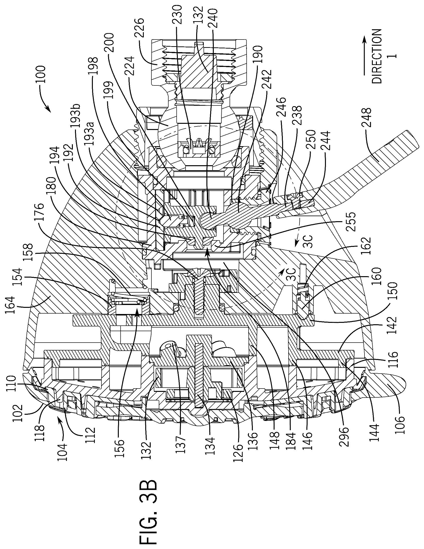 Patent US12103021 Figure 4 – Pause assembly for showerheads