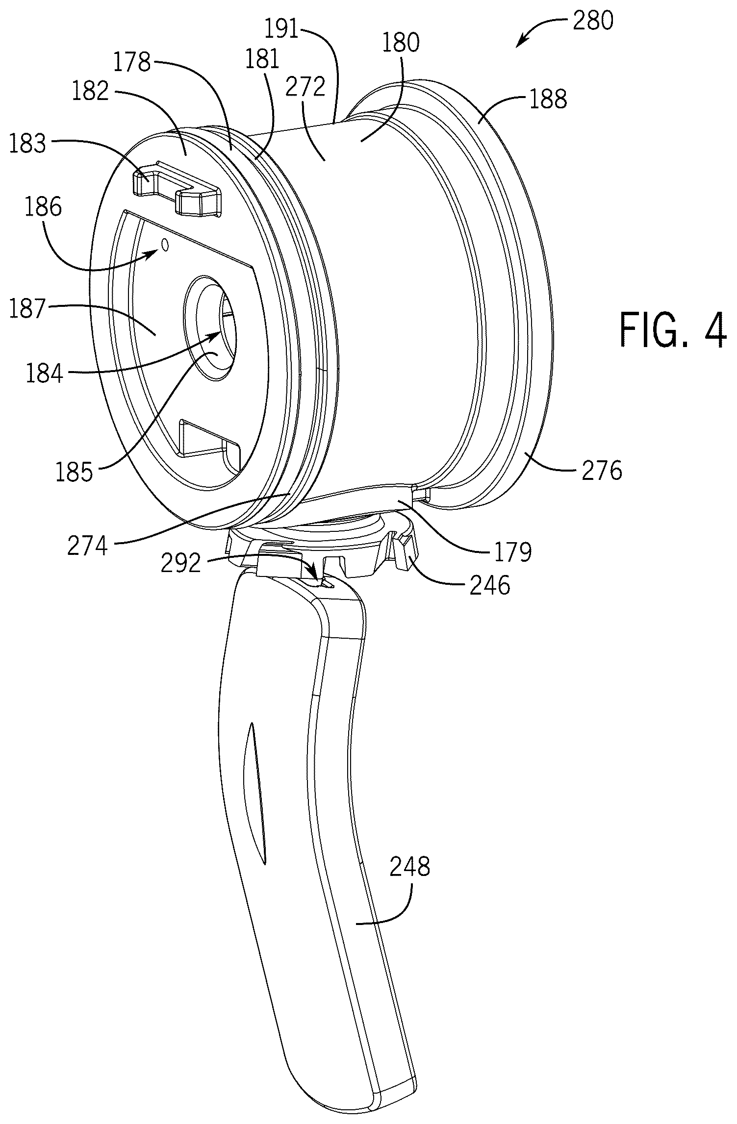 Patent US12103021 Figure 6 – Pause assembly for showerheads