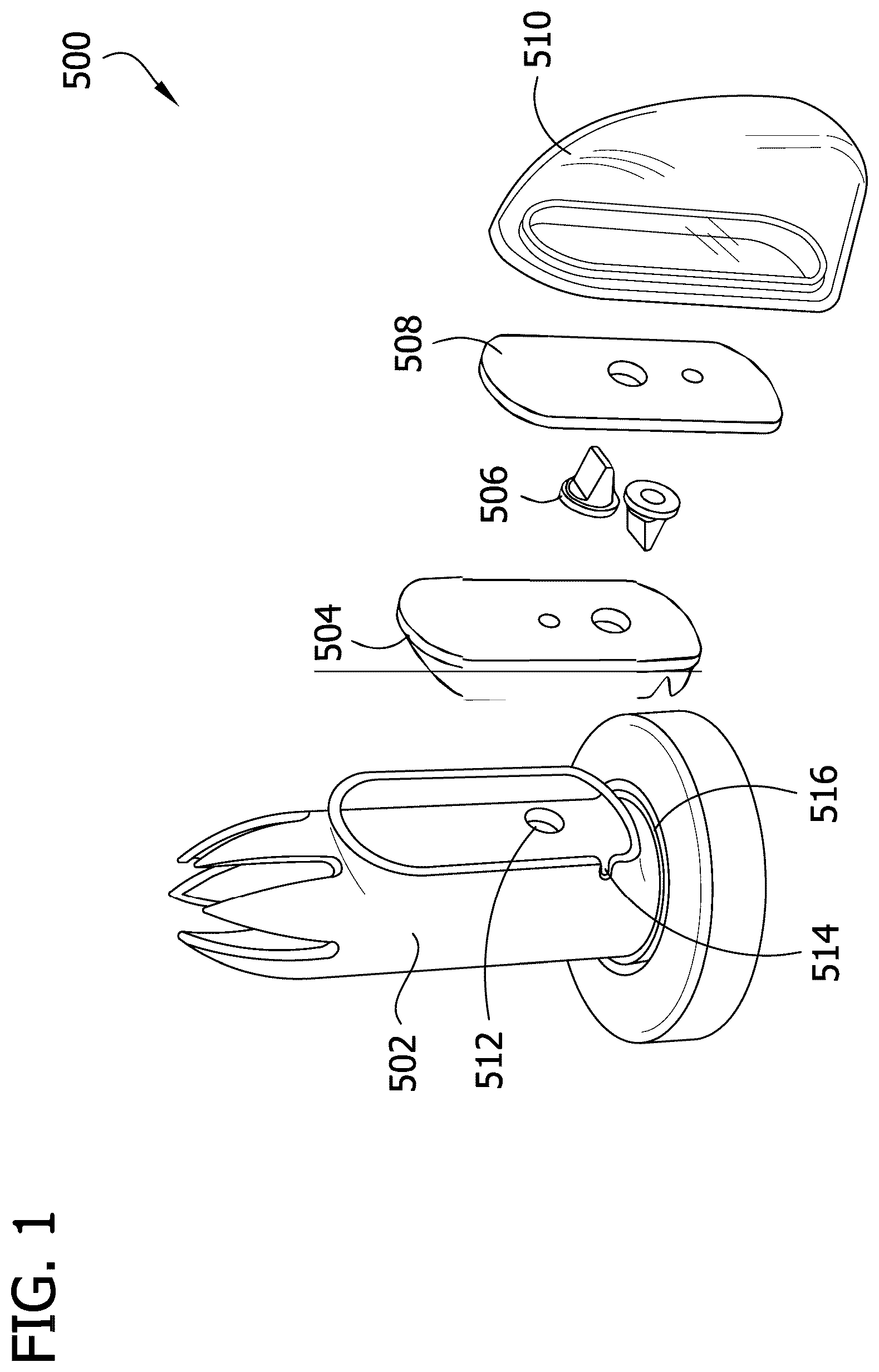 Patent US12103022 Figure 1 – Dispensing tip assembly including foodstuff additive dispenser for pressurized foodstuff container