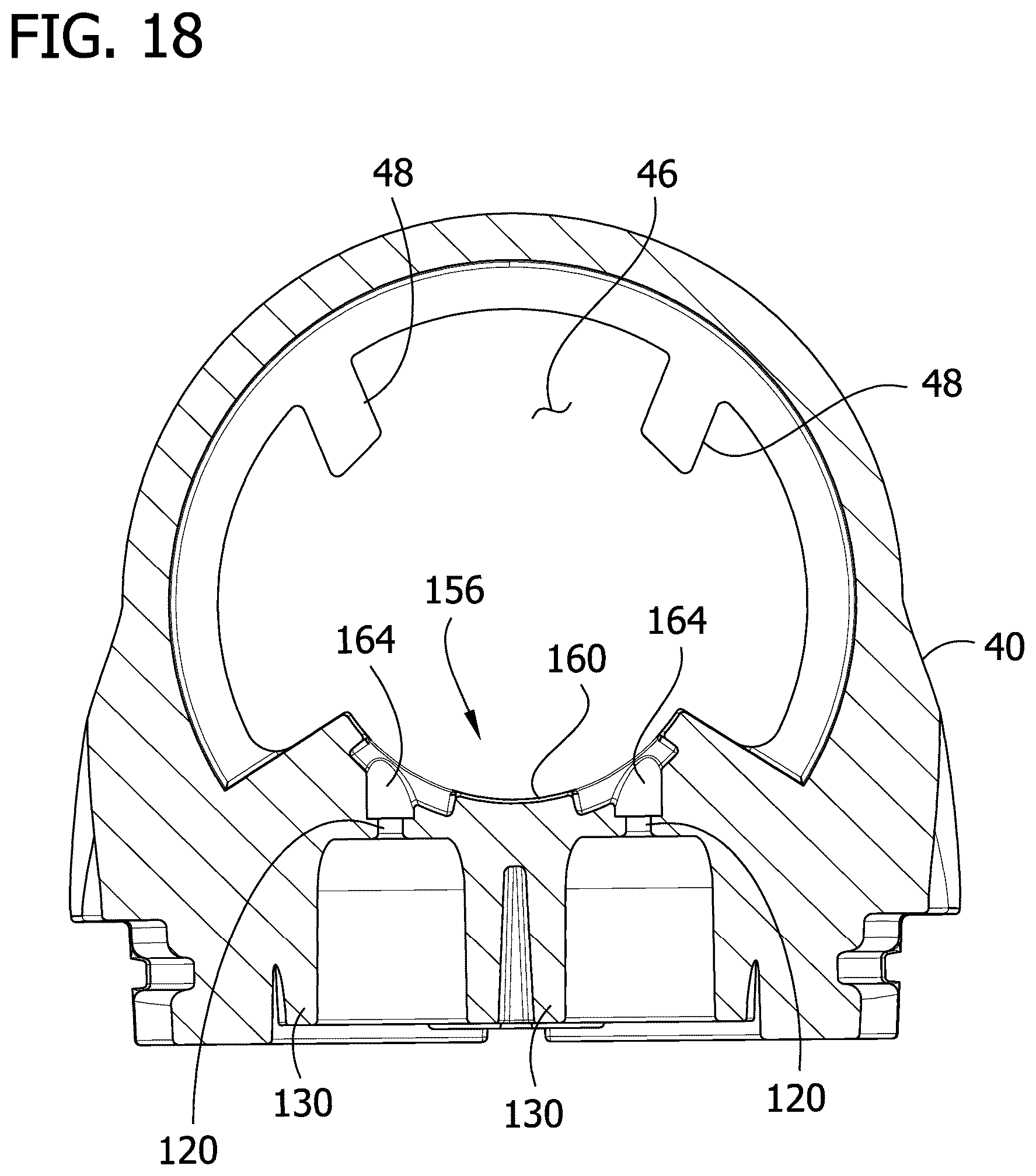 Patent US12103022 Figure 20 – Dispensing tip assembly including foodstuff additive dispenser for pressurized foodstuff container