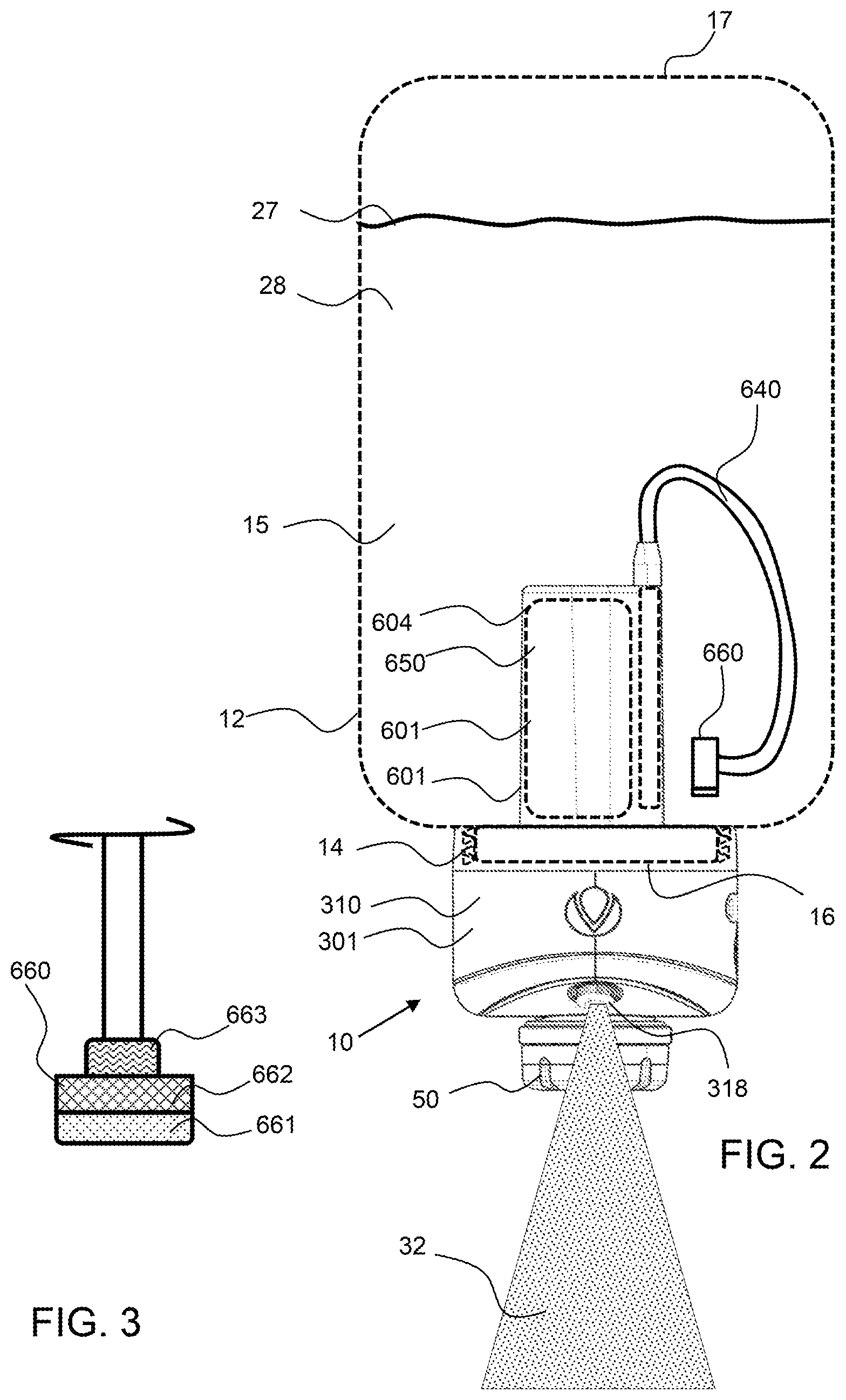 Patent US12103023 Figure 2 – Mist and drink bottle cap