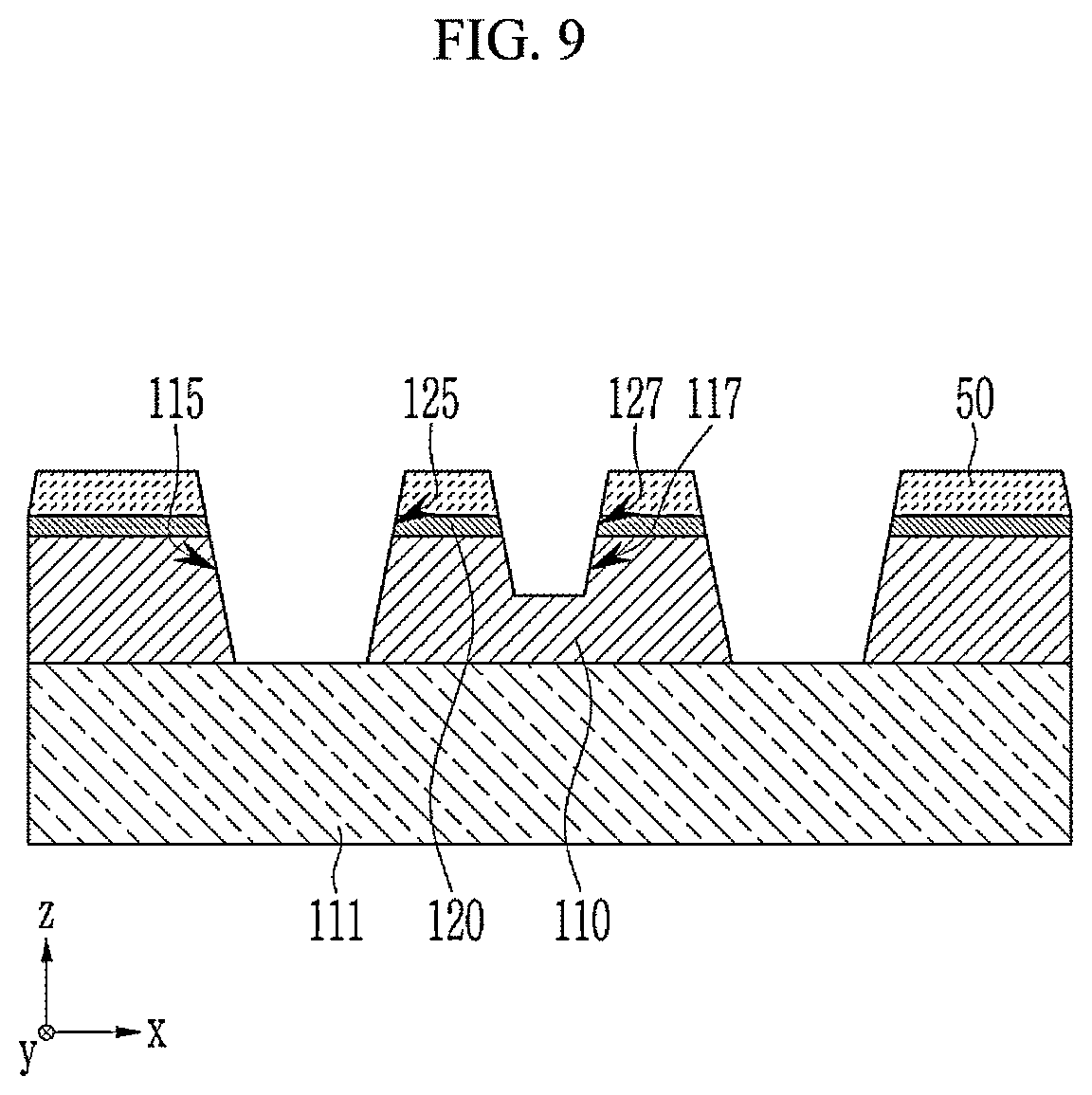 Patent US12103024 Figure 9 – Mask for deposition
