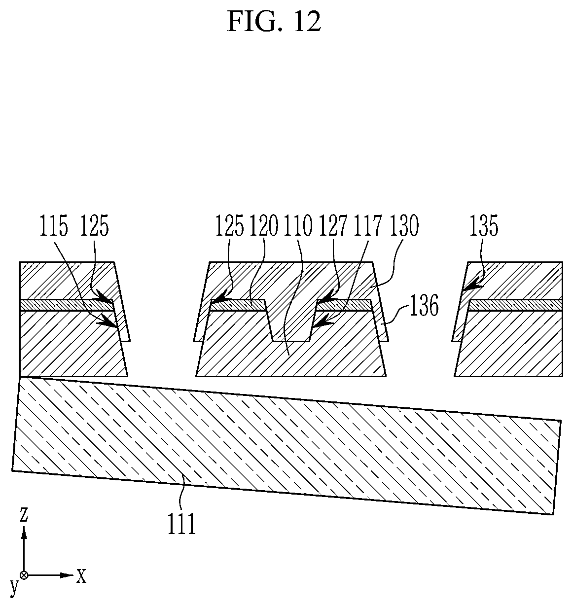 Patent US12103024 Figure 12 – Mask for deposition