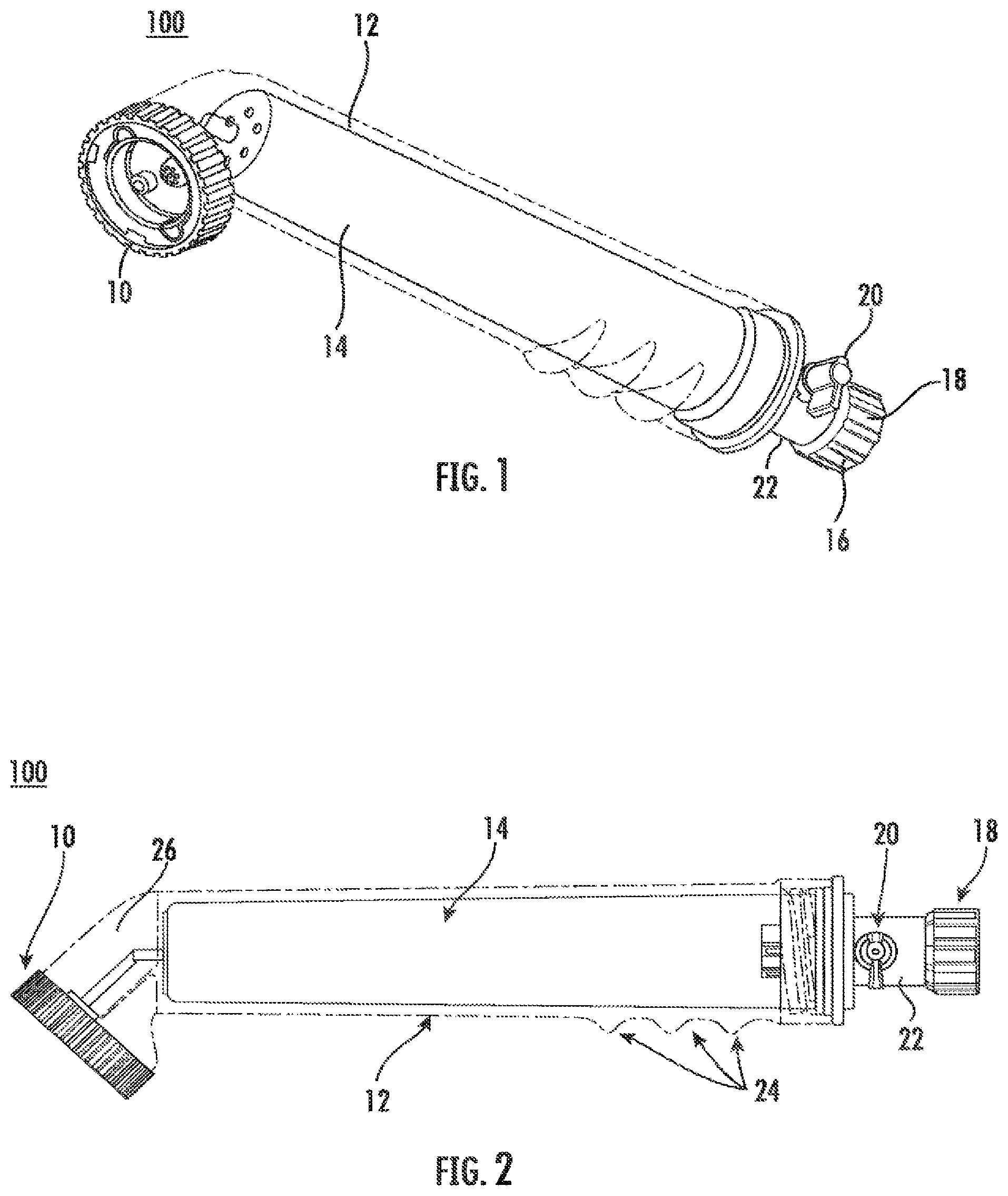 Patent US12103025 Figure 1 – Spray wand