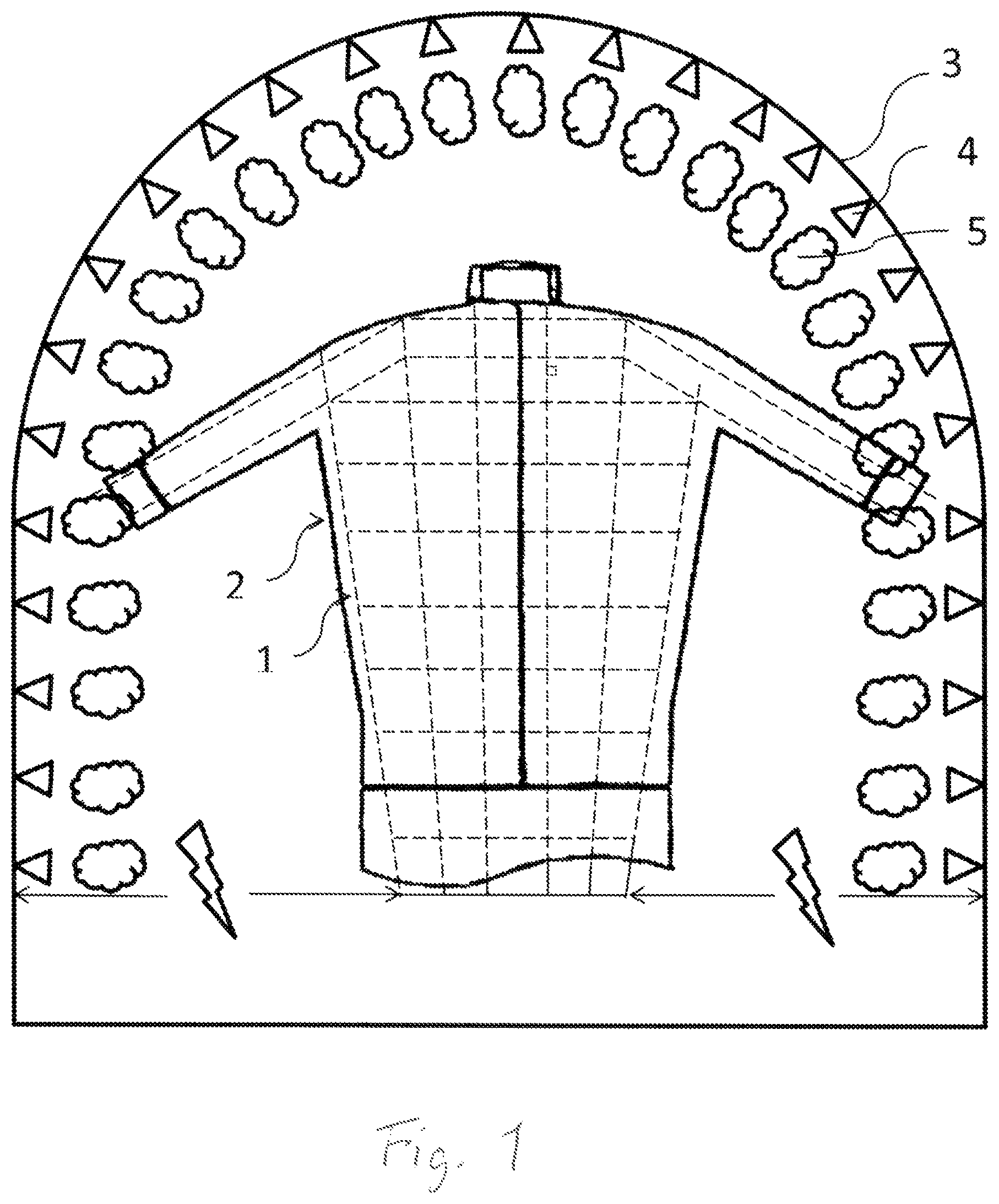 Patent US12103026 Figure 1 – Method for impregnating a garment and apparatus for impregnating a garment