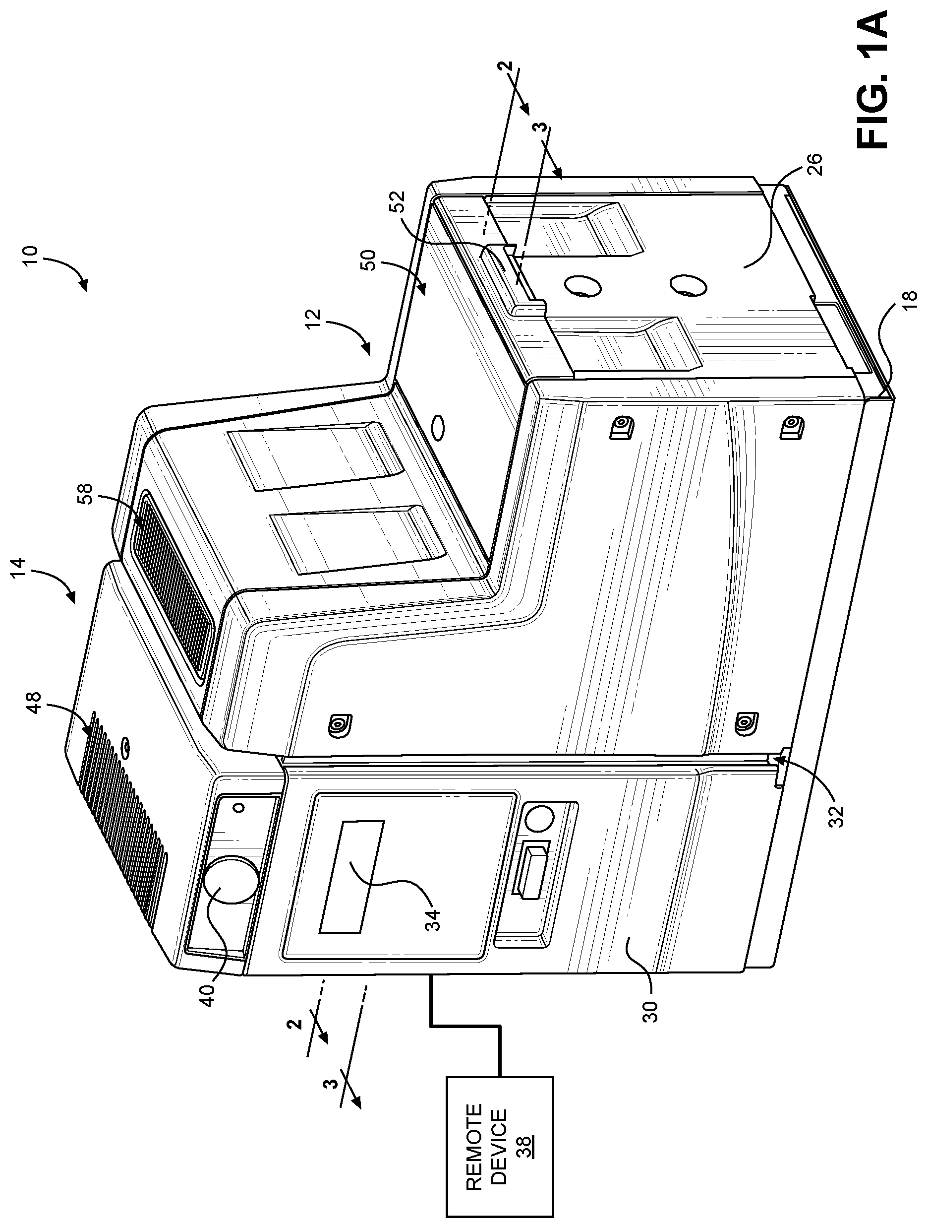Patent US12103033 Figure 1 – Modular adhesive dispensing device