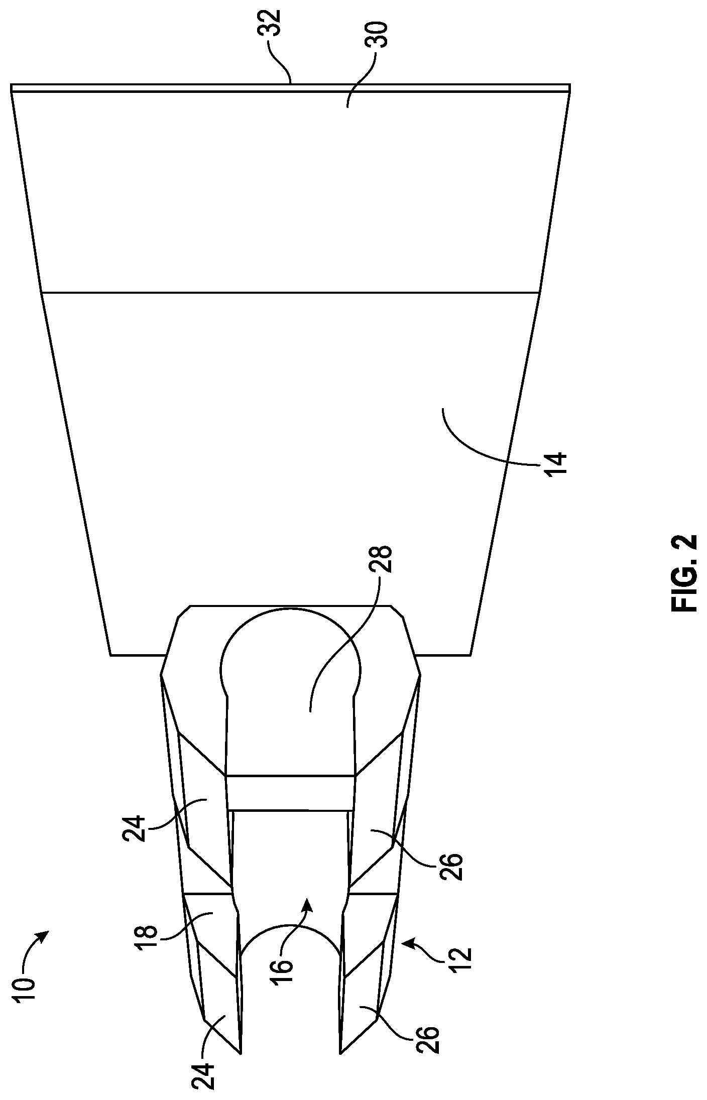 Patent US12103034 Figure 2 – Paint scraper