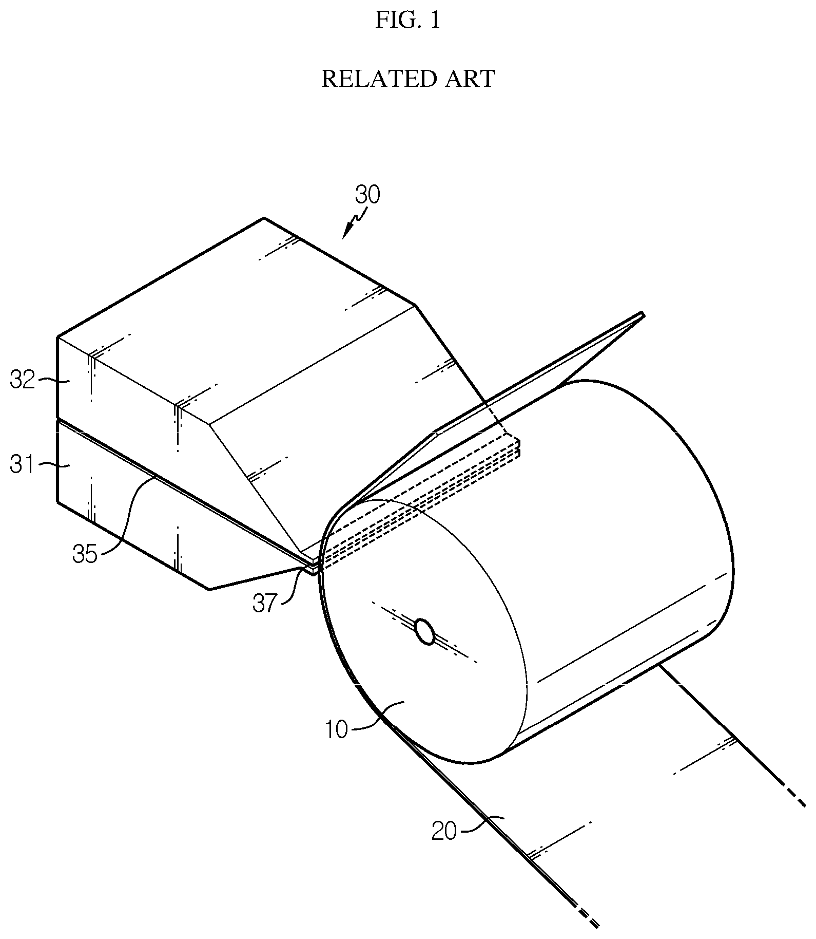 Patent US12103036 — Multi-slot die coater — Figure 1