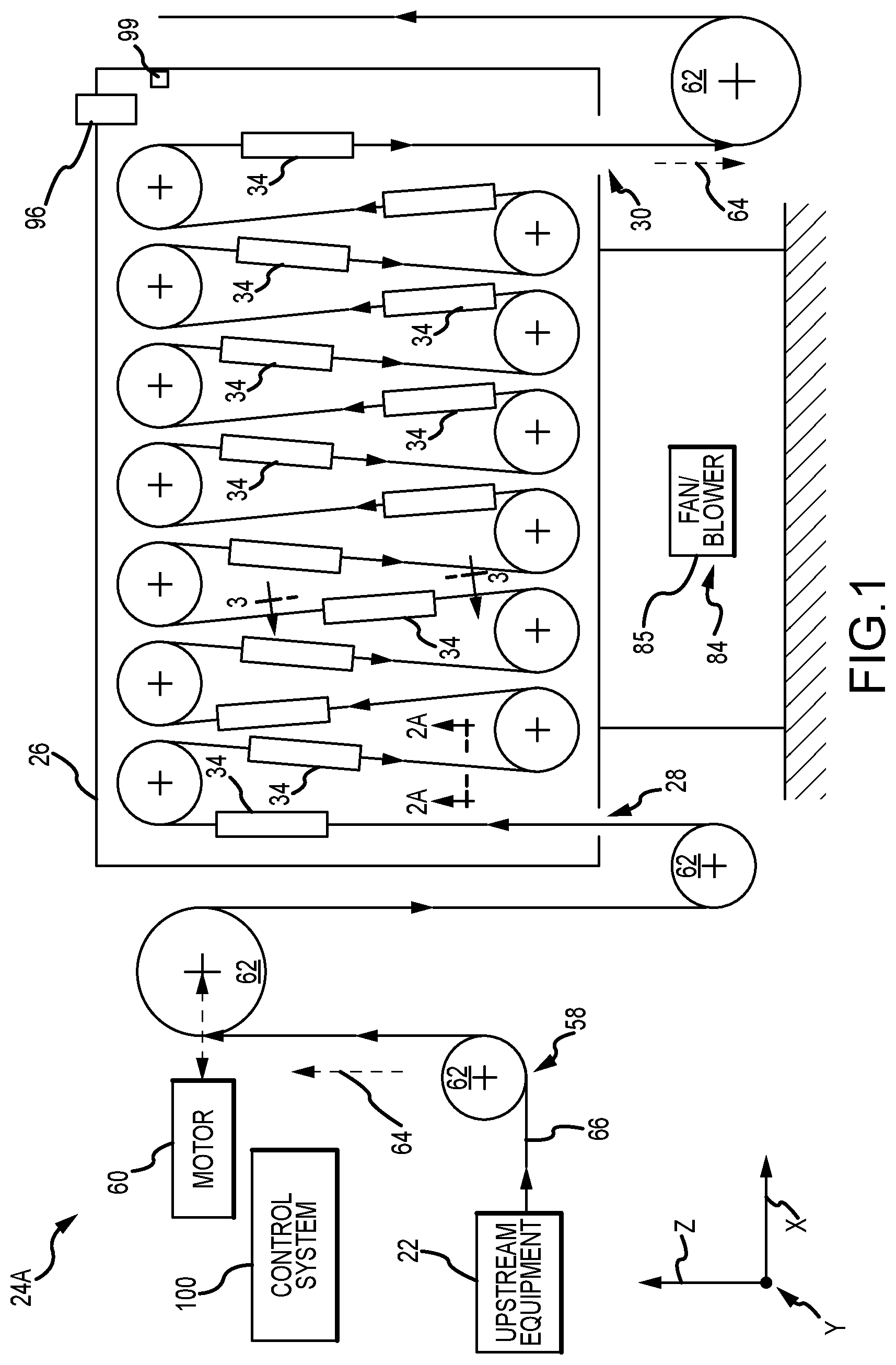 Patent US12103039 Figure 1 – Apparatus and method to heat metallic containers or workpieces
