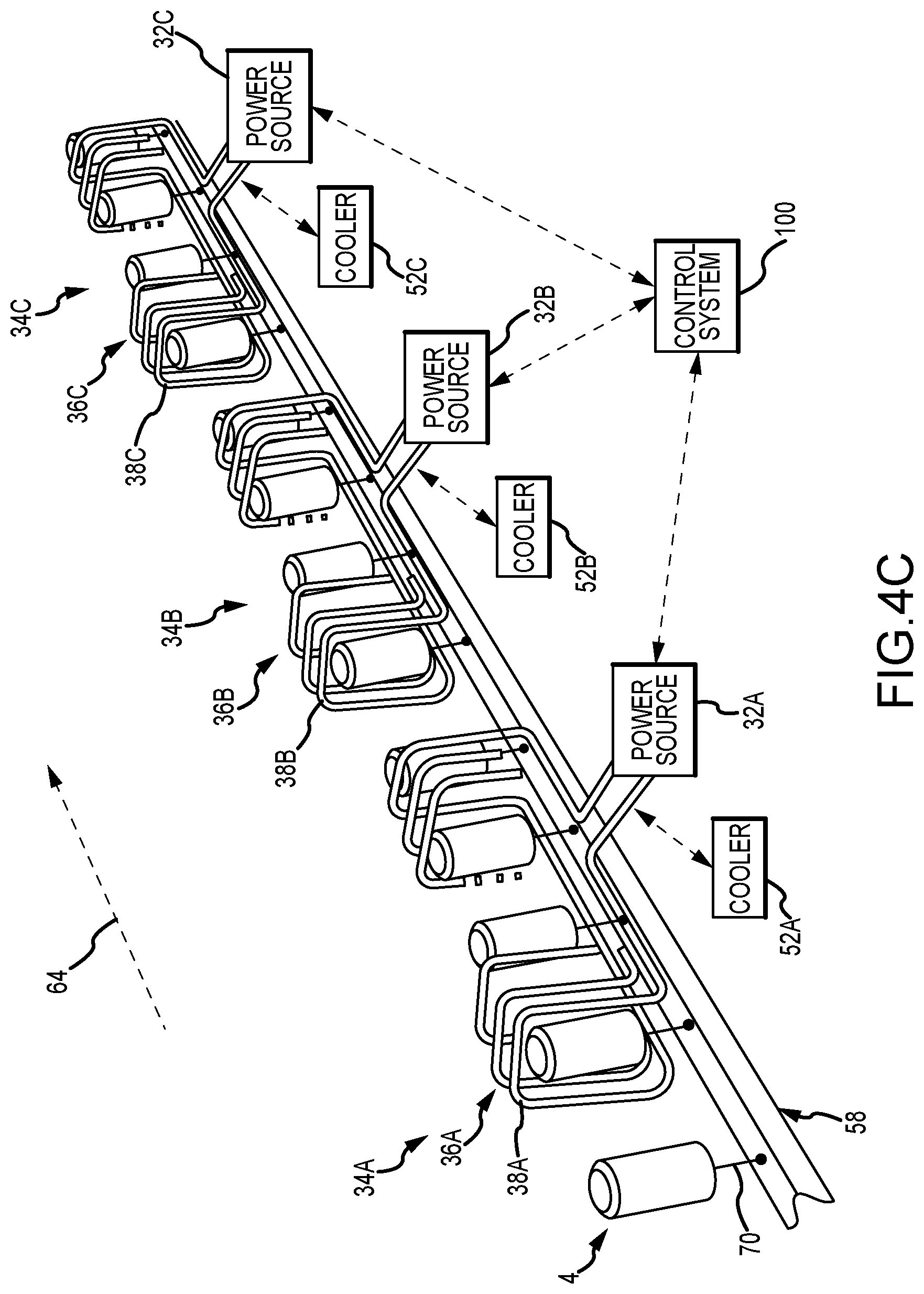 Patent US12103039 Figure 6 – Apparatus and method to heat metallic containers or workpieces