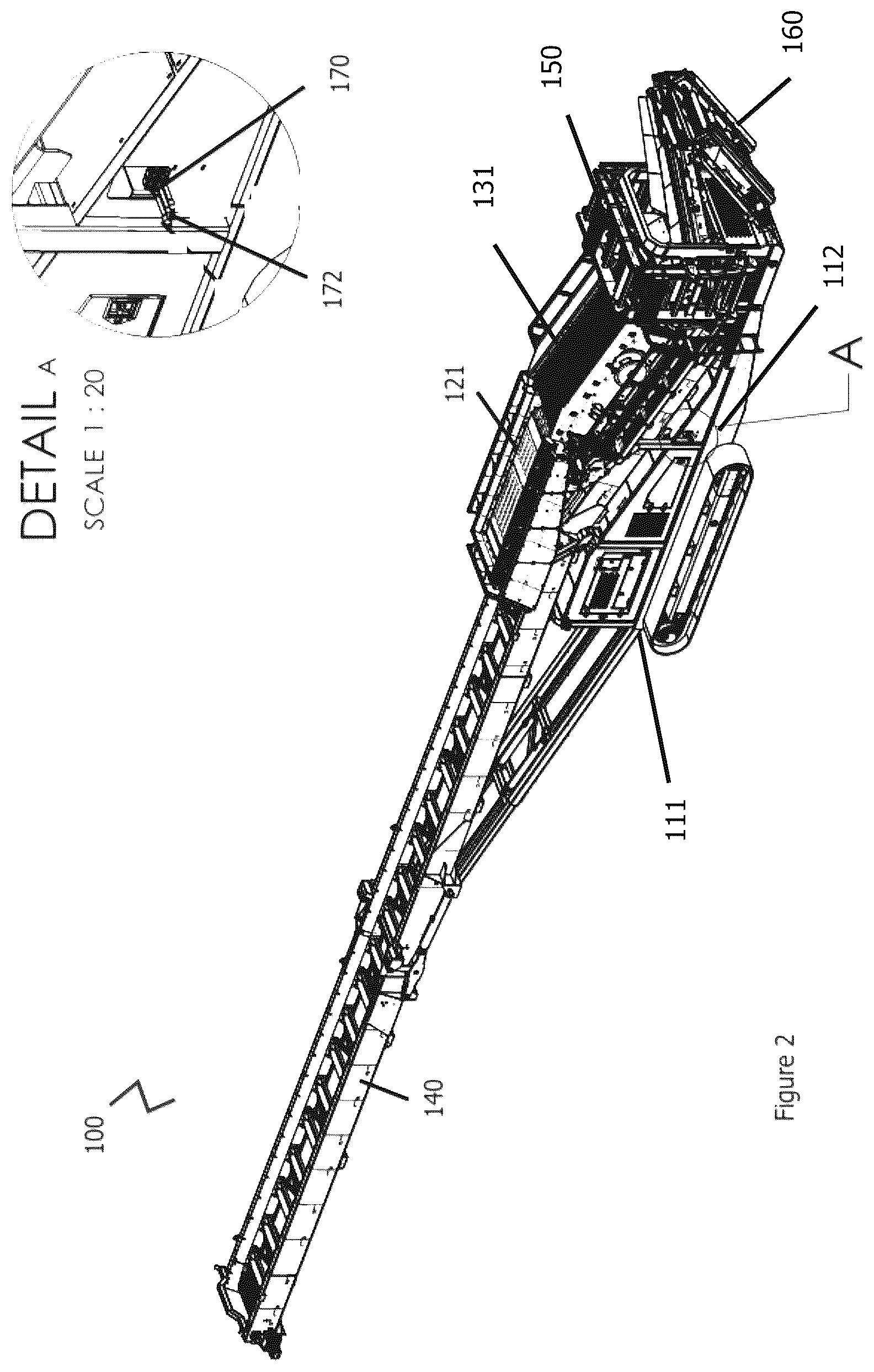 Patent US12103041 Figure 3 – Portable screening and stockpiling apparatus