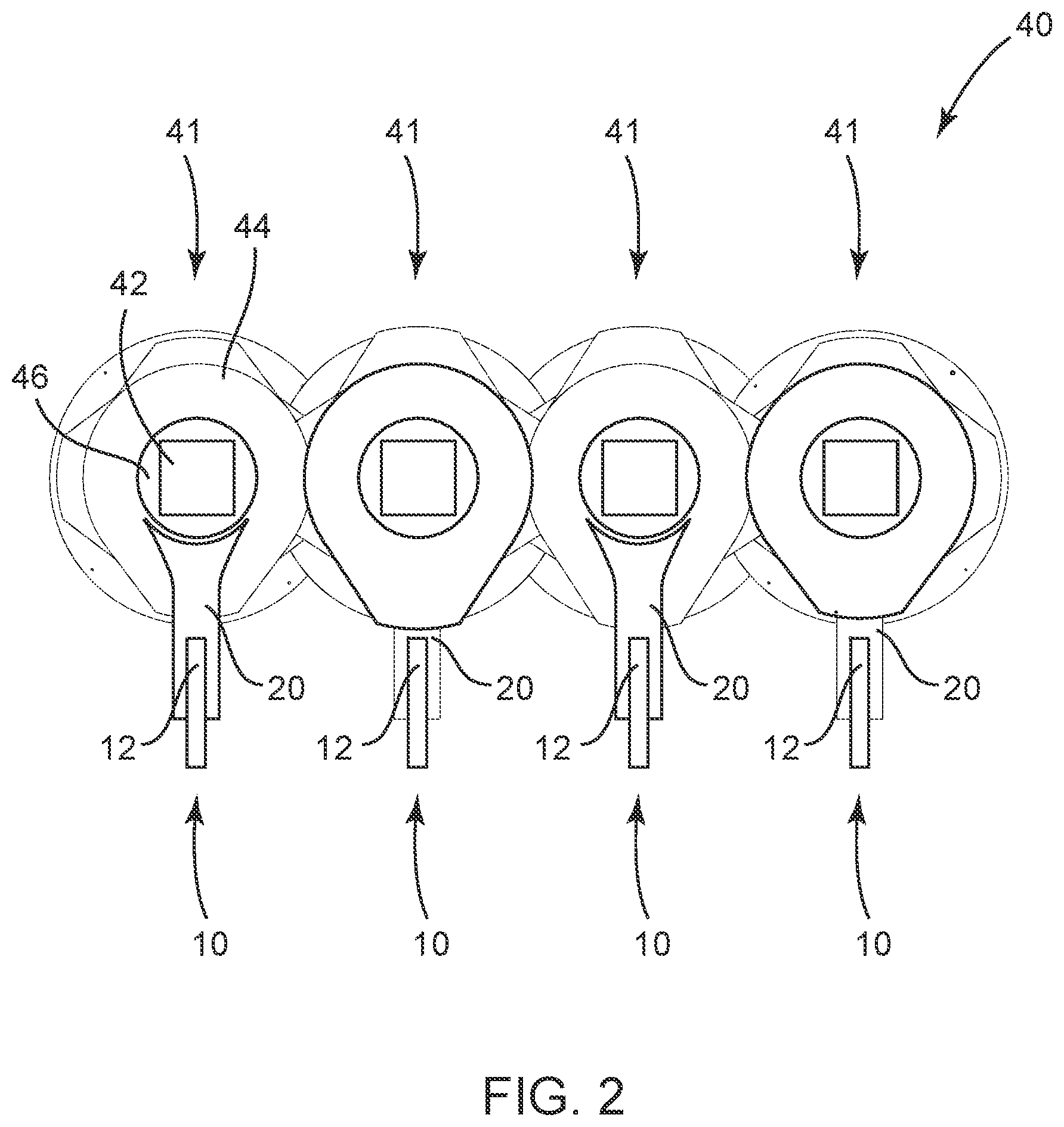 Patent US12103044 Figure 2 – Rake for a mechanical screening bucket