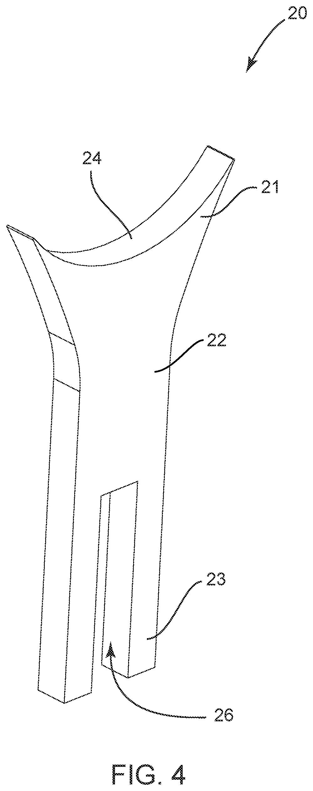 Patent US12103044 Figure 4 – Rake for a mechanical screening bucket