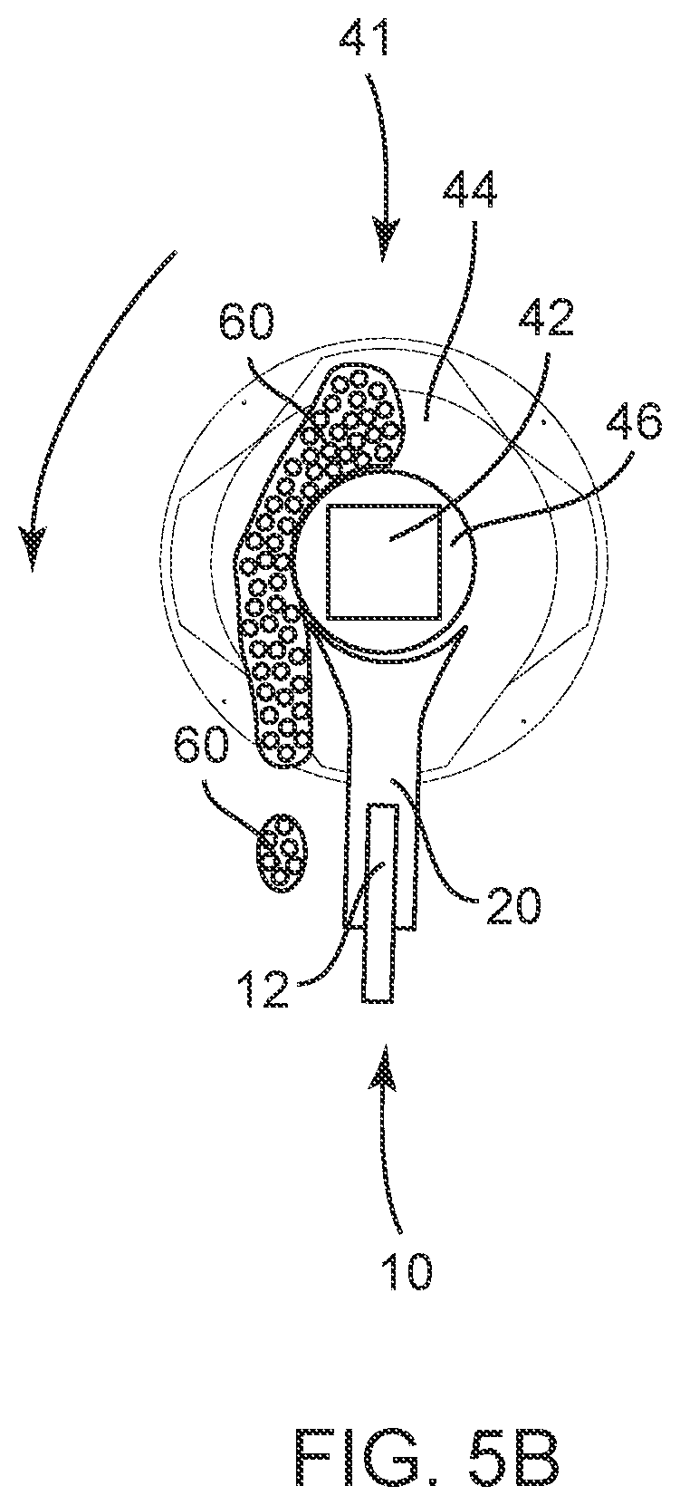 Patent US12103044 Figure 6 – Rake for a mechanical screening bucket
