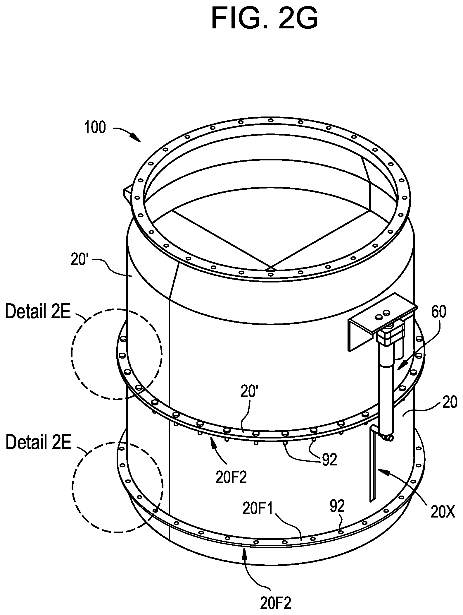 Patent US12103046 Figure 6 – Adjustable static classifier