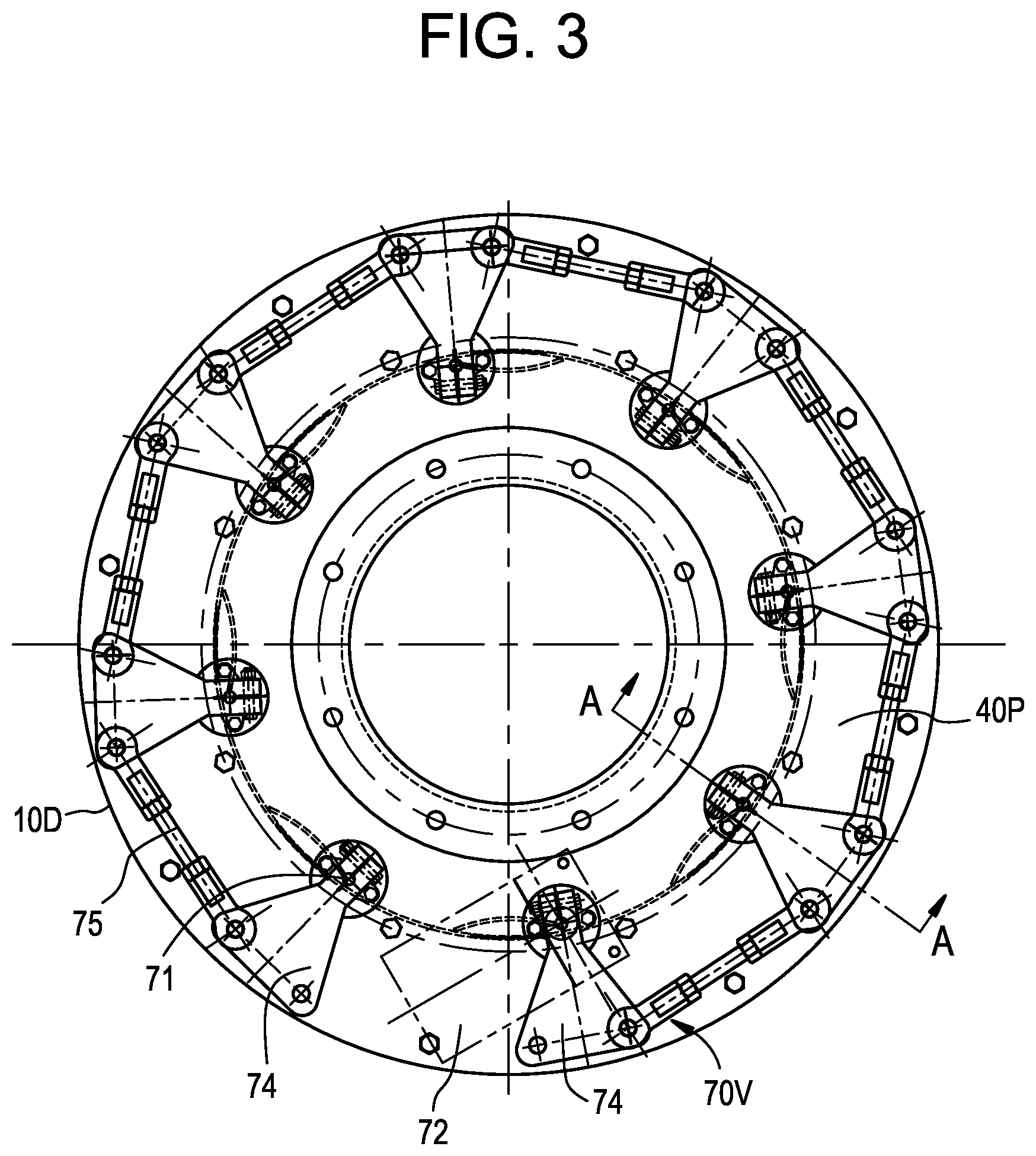 Patent US12103046 Figure 7 – Adjustable static classifier