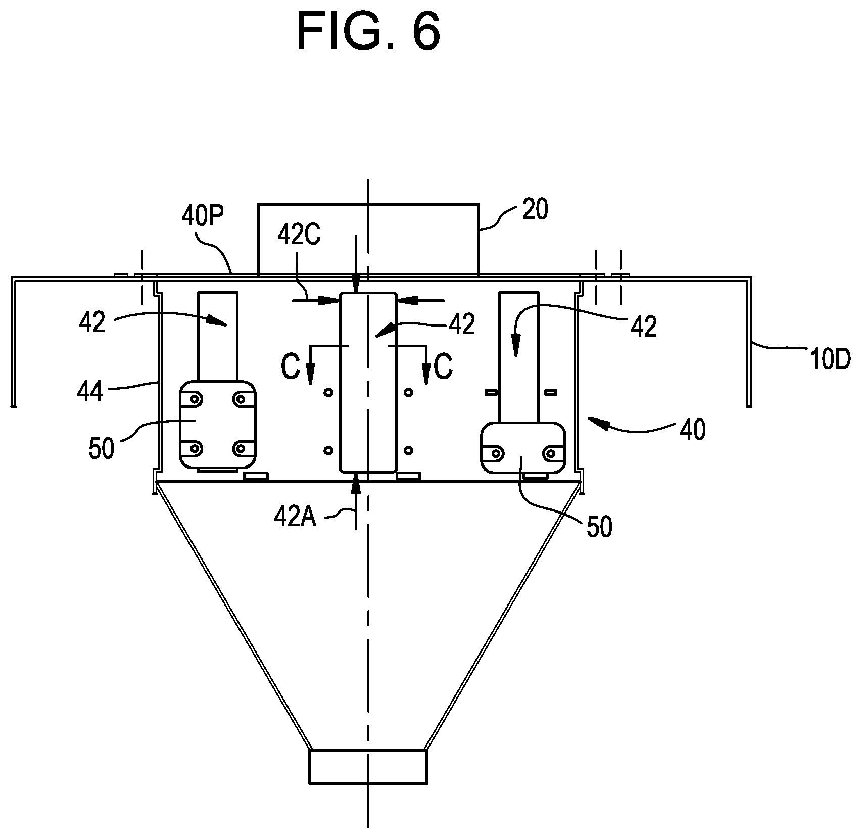 Patent US12103046 Figure 9 – Adjustable static classifier