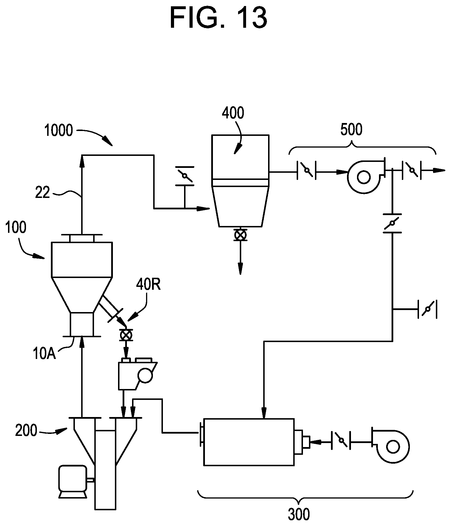Patent US12103046 Figure 19 – Adjustable static classifier