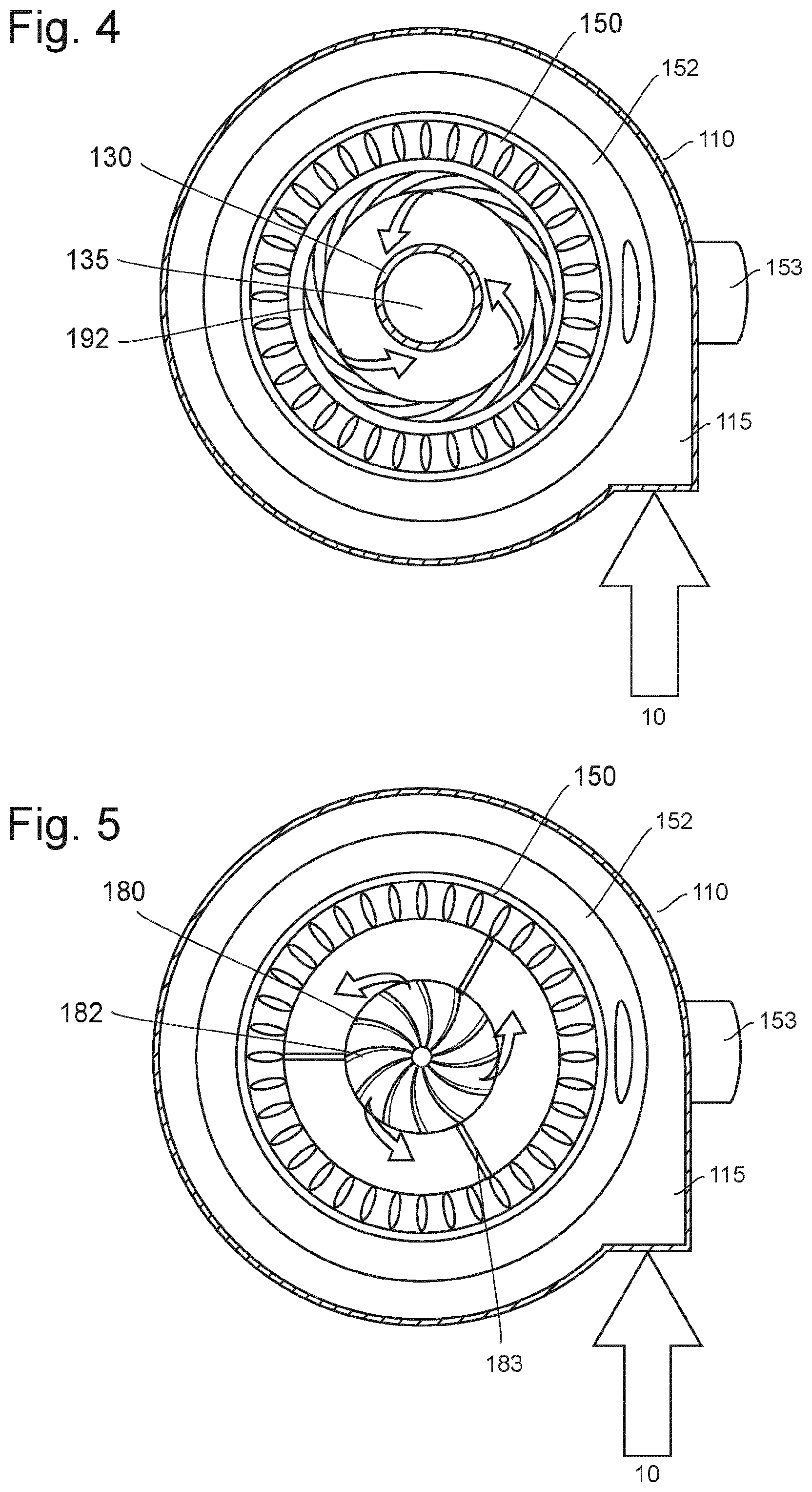 Patent US12103047 Figure 3 – Cyclone with rotating rod basket