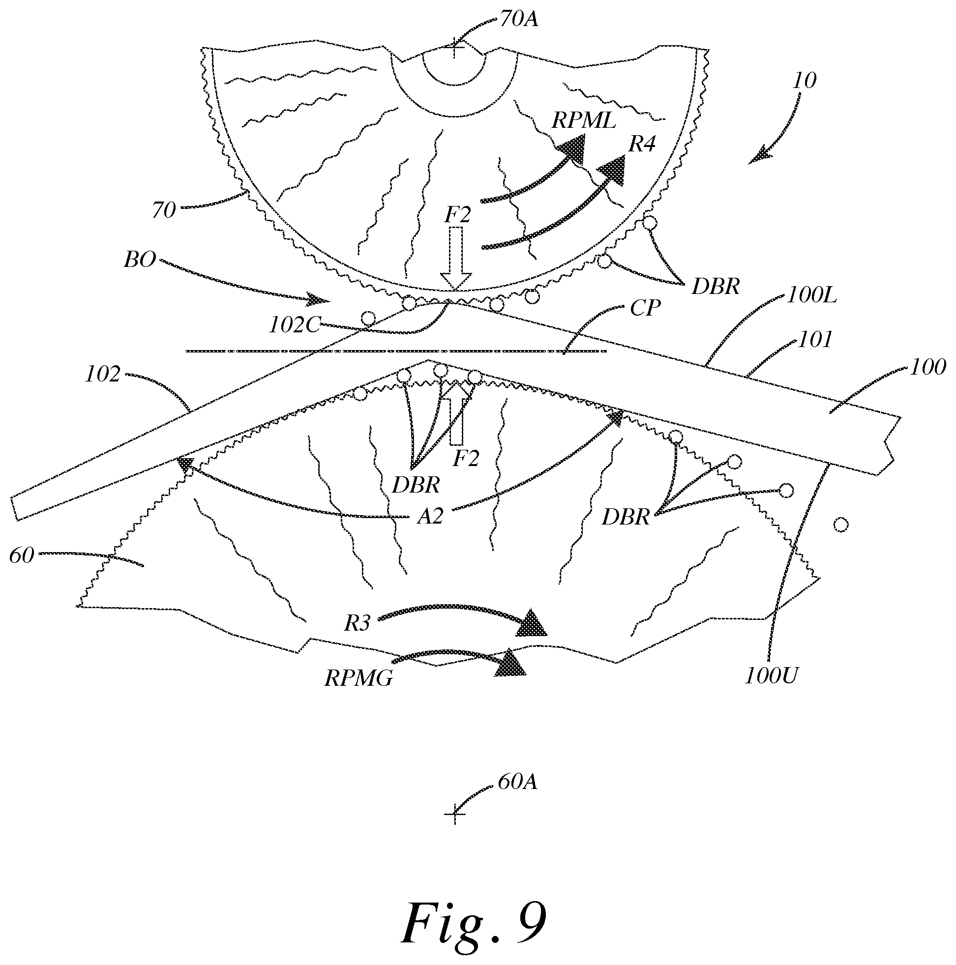 Patent US12103049 Figure 9 – Three-dimensional vehicle mat washer and related method of use