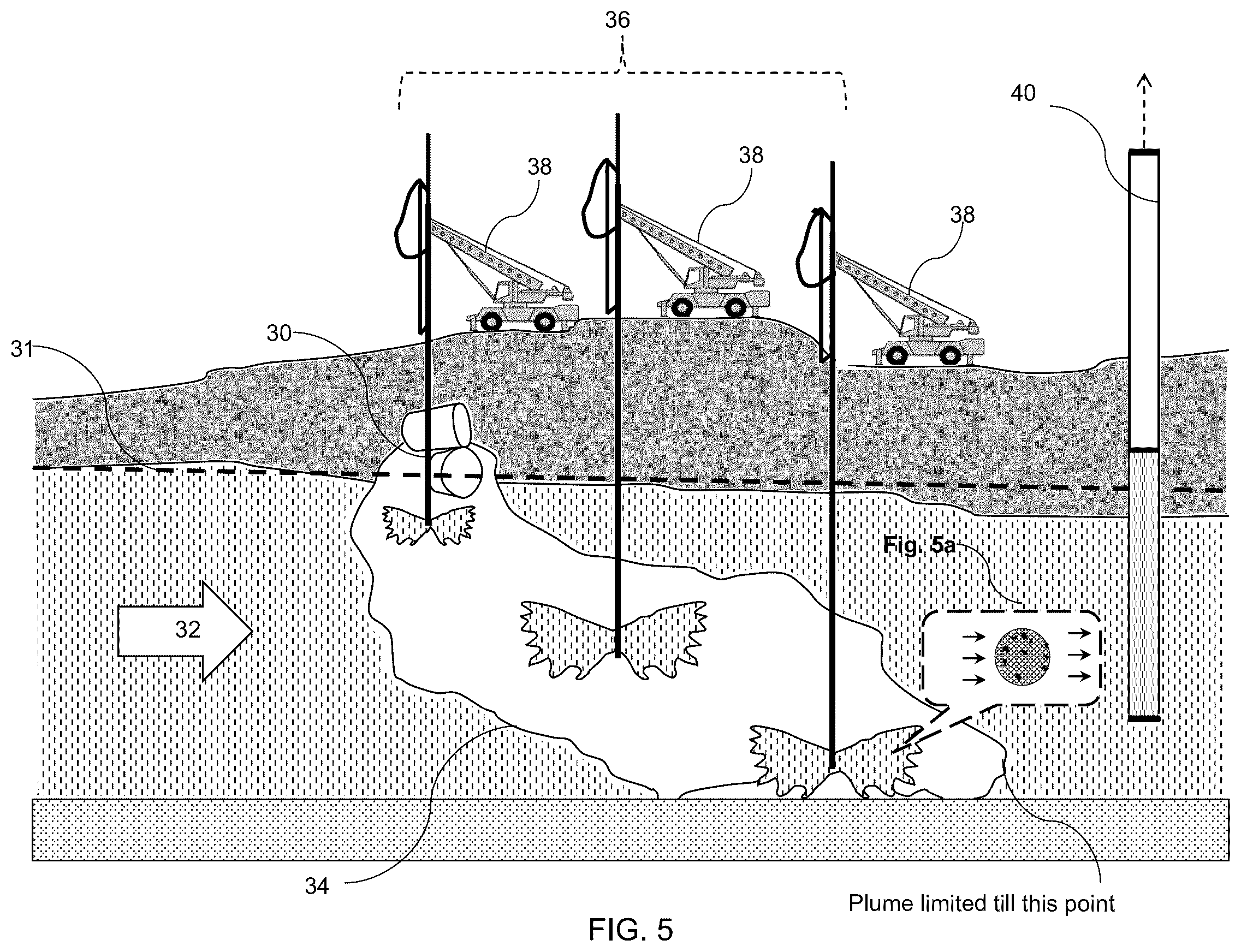 Patent US12103057 Figure 5 – Zero-valent metal suspension in non-aqueous phase for water remediation