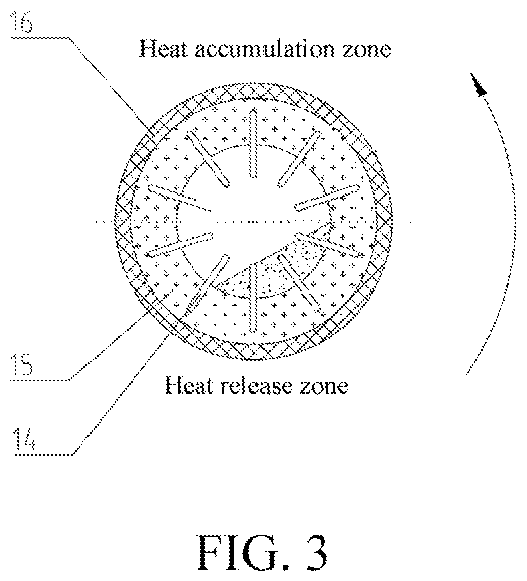 Patent US12103058 Figure 2 – Heat pipe-enhanced heat accumulation type indirect thermal desorption-based soil remediation device and method