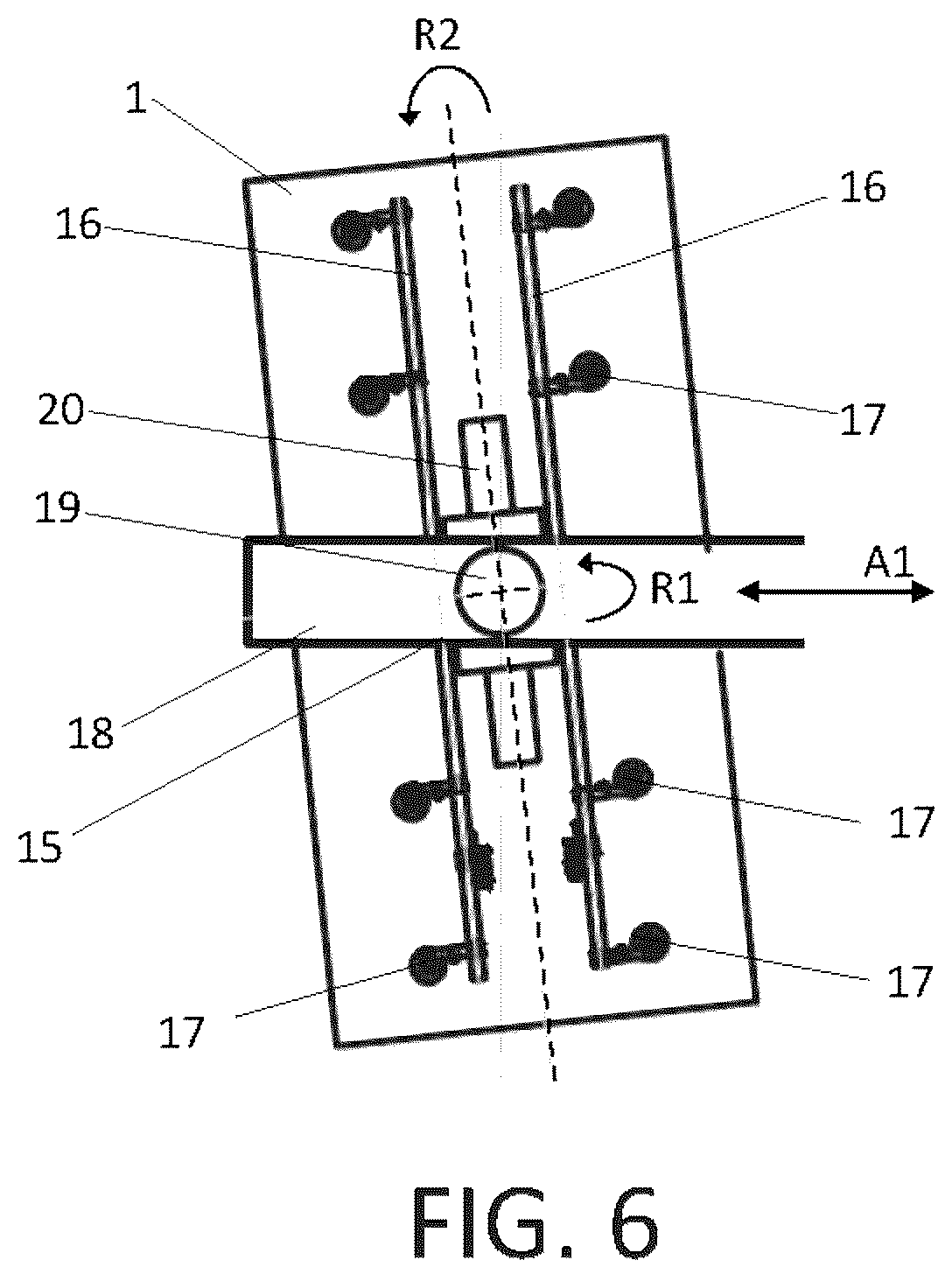 Patent US12103063 Figure 6 – Apparatus for centering and loading flat format parts in a press