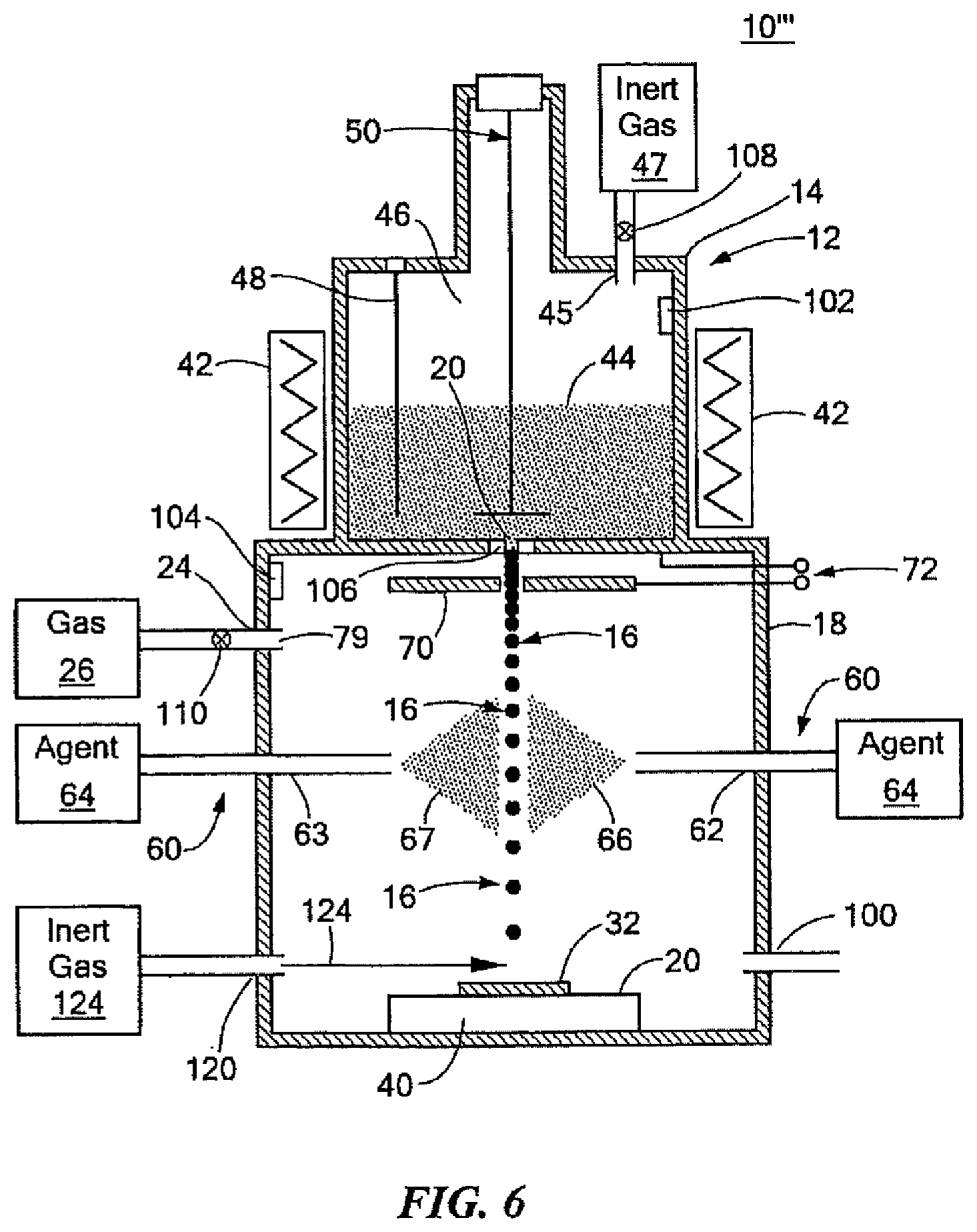 Patent US12103069 Figure 6 – System and method for making a structured material