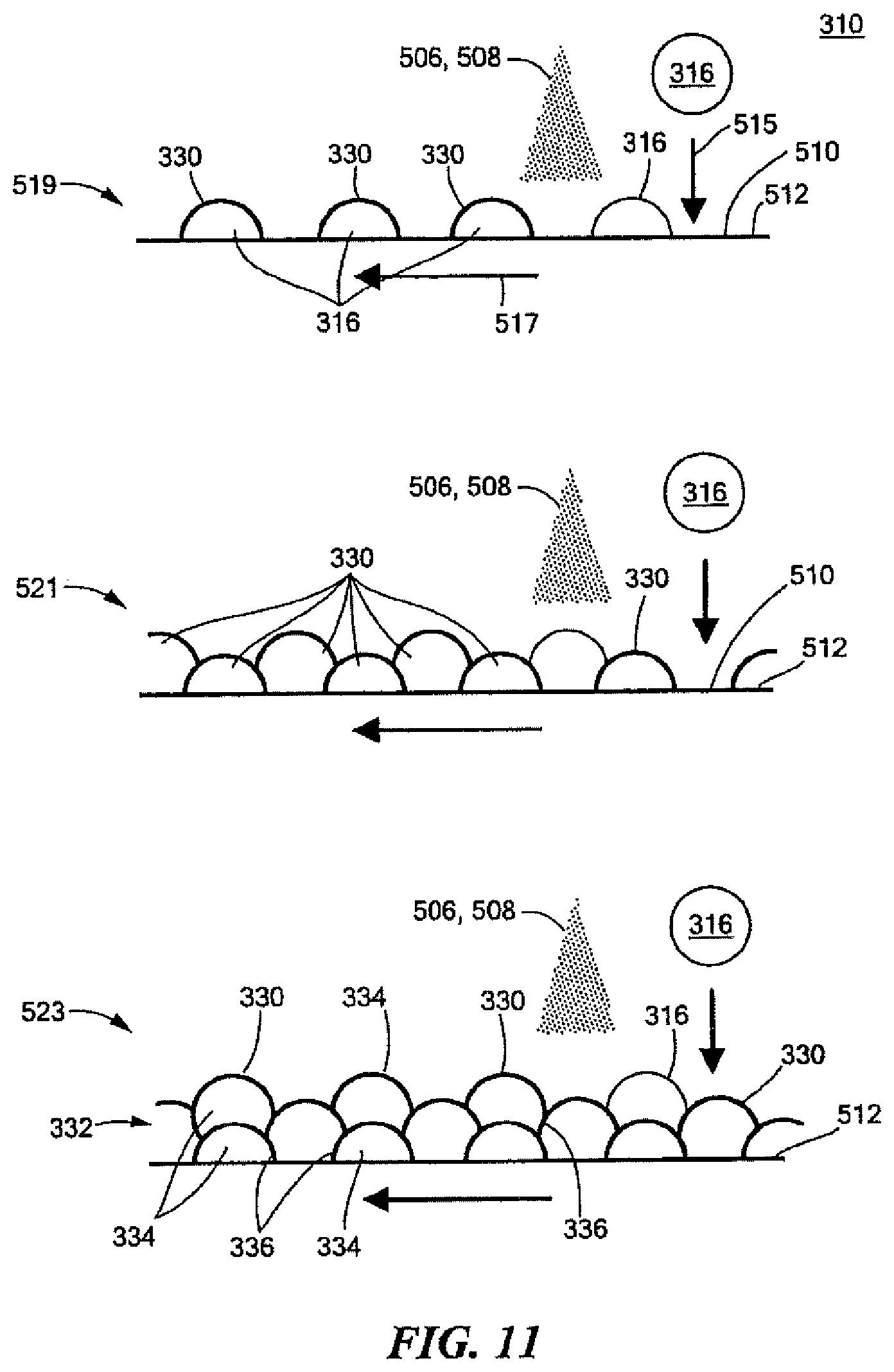 Patent US12103069 Figure 11 – System and method for making a structured material
