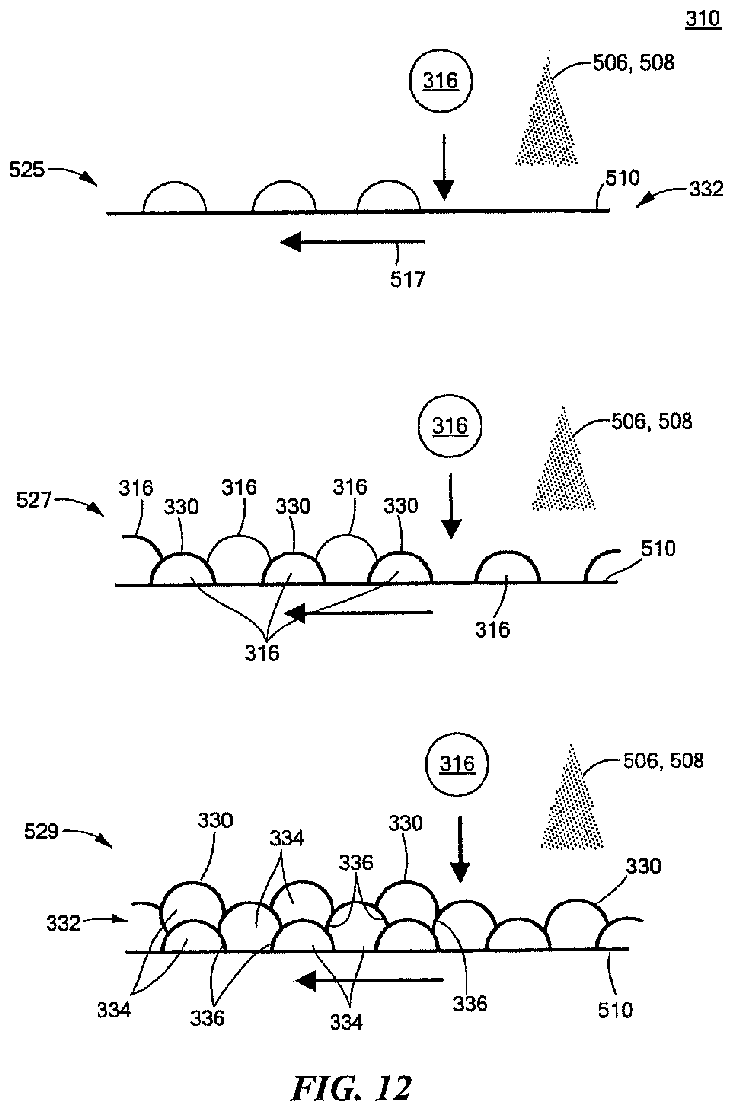 Patent US12103069 Figure 12 – System and method for making a structured material