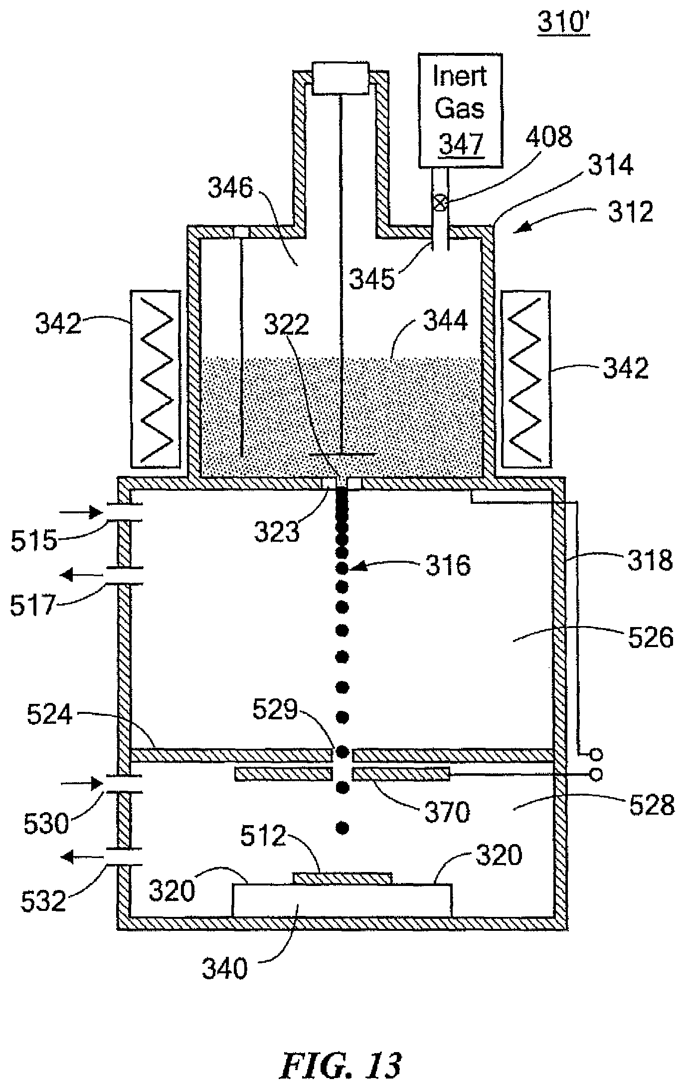 Patent US12103069 Figure 13 – System and method for making a structured material