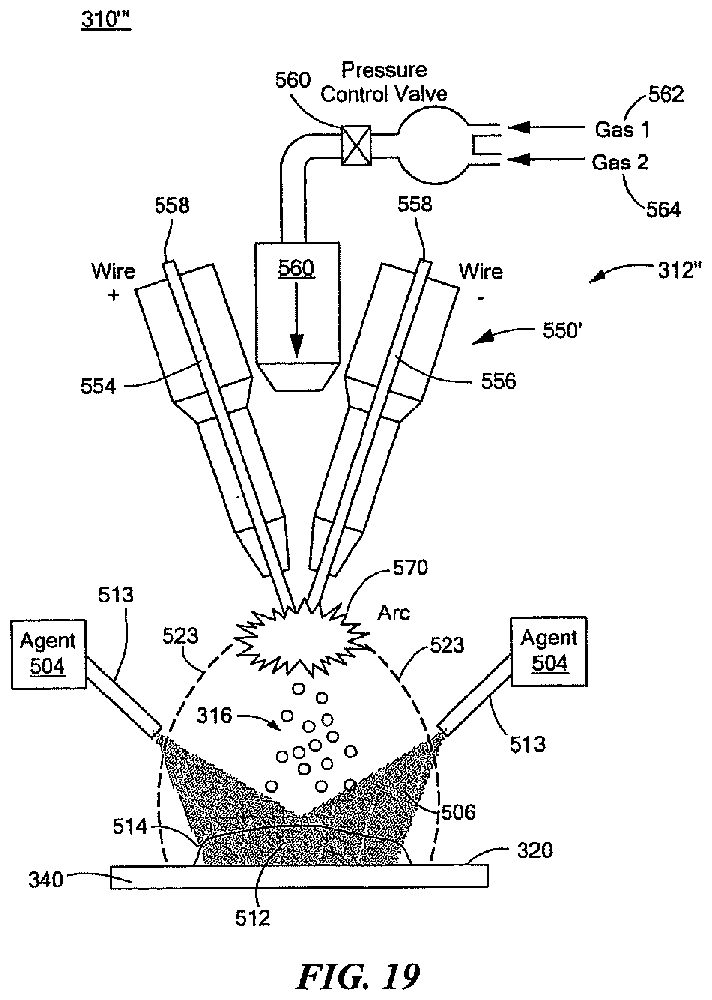Patent US12103069 Figure 19 – System and method for making a structured material