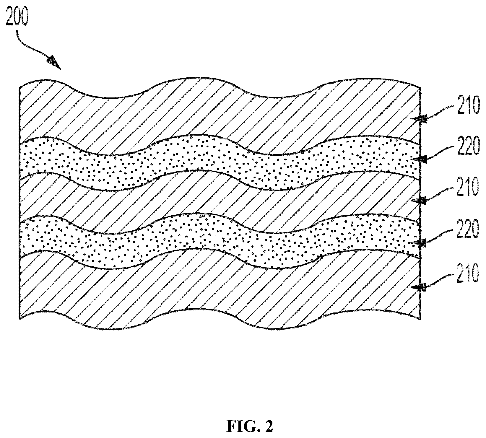 Patent US12103074 Figure 2 – Architected materials with controlled permeability and methods for making and using the same