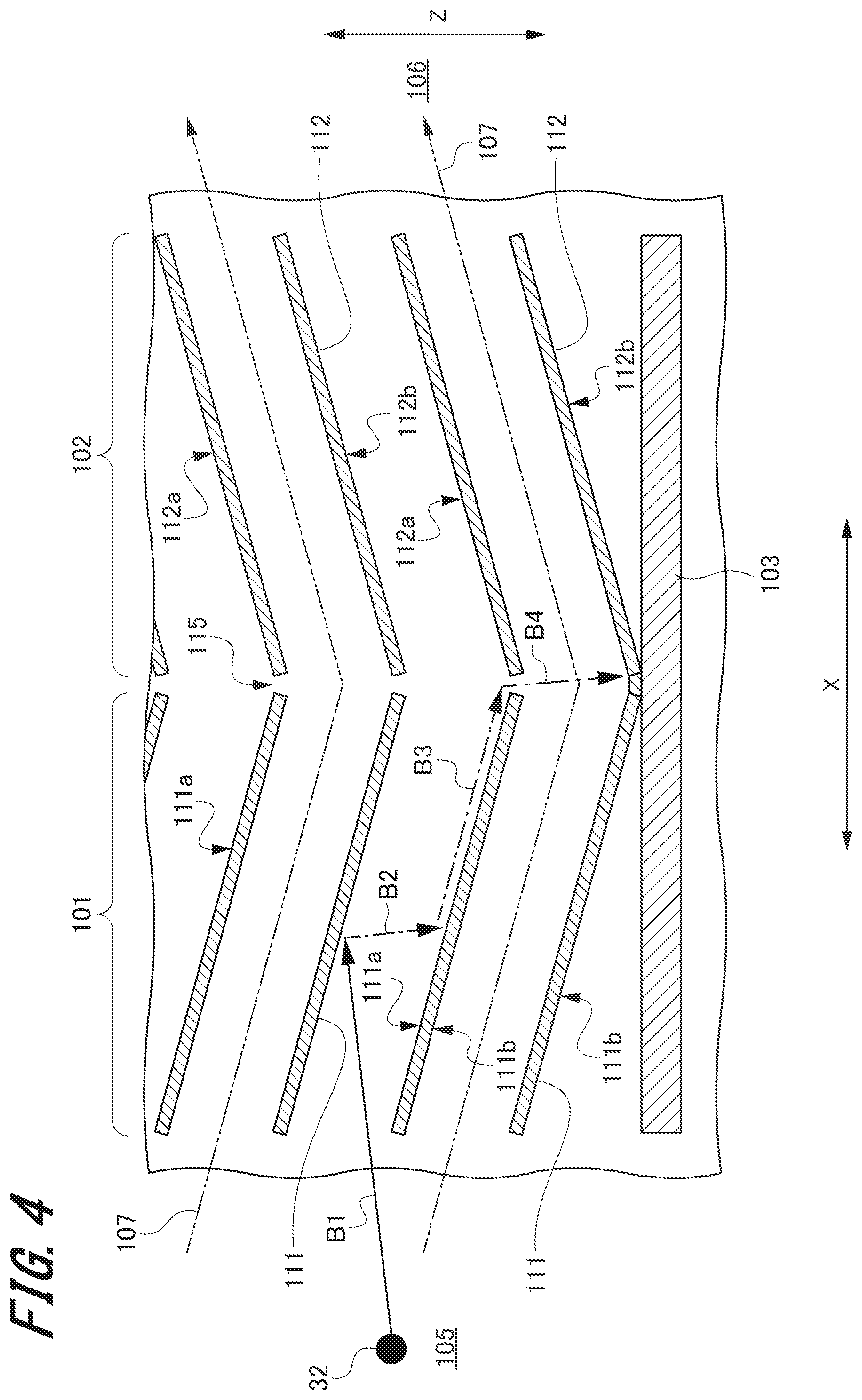 Patent US12103080 Figure 4 – Particle filtration from air recycling in a three-dimensional powder bed fusion additive manufacturing apparatus