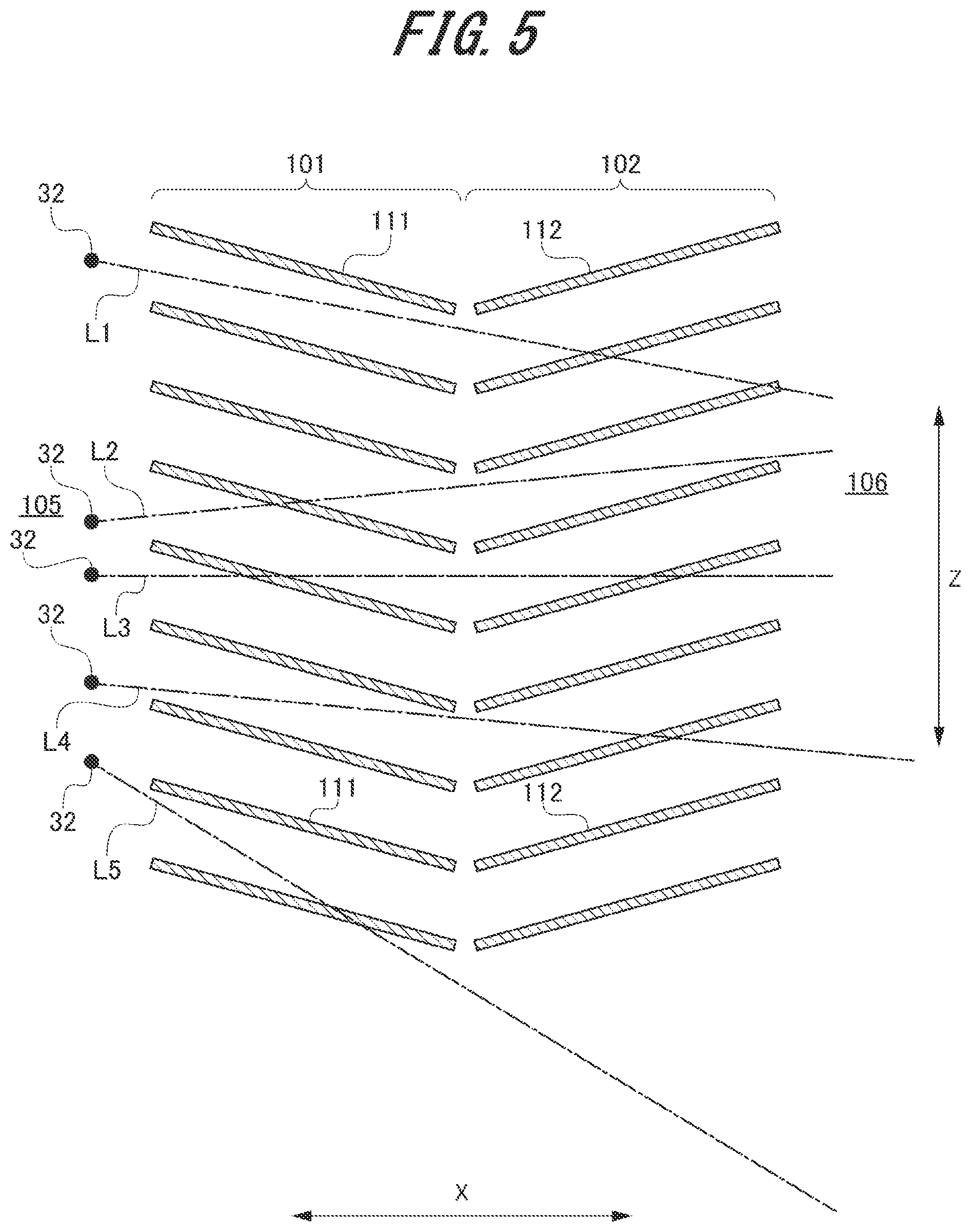 Patent US12103080 Figure 5 – Particle filtration from air recycling in a three-dimensional powder bed fusion additive manufacturing apparatus