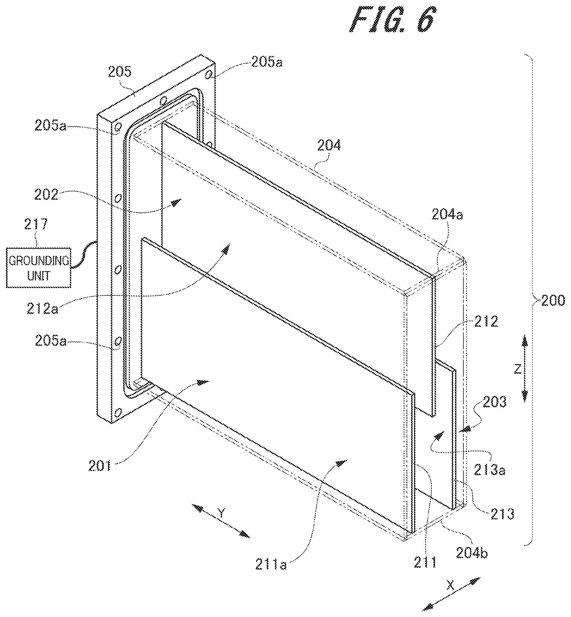 Patent US12103080 Figure 6 – Particle filtration from air recycling in a three-dimensional powder bed fusion additive manufacturing apparatus