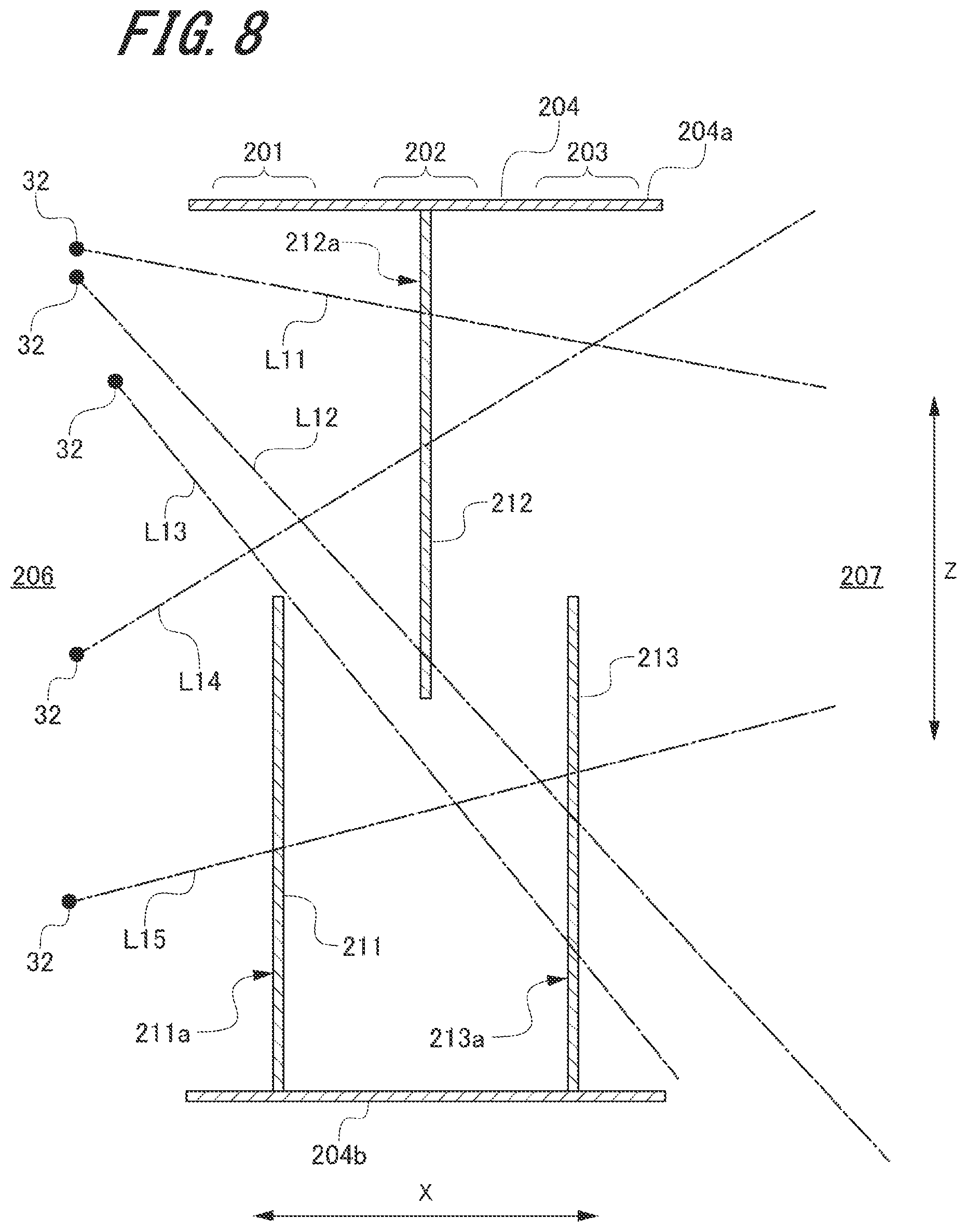 Patent US12103080 Figure 8 – Particle filtration from air recycling in a three-dimensional powder bed fusion additive manufacturing apparatus