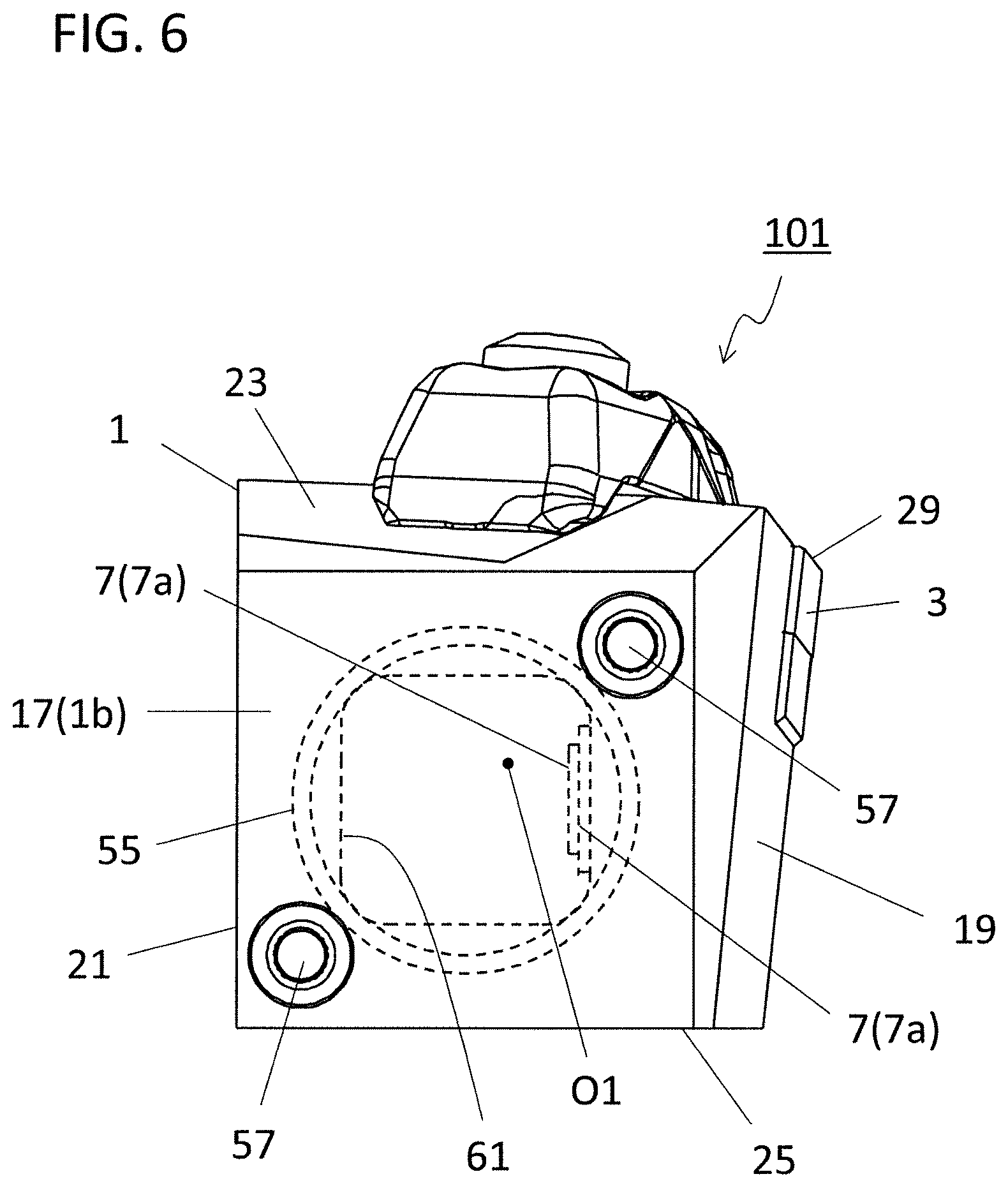 Patent US12103088 Figure 6 – Holder, cutting tool, method for manufacturing machined product, and method for collecting data