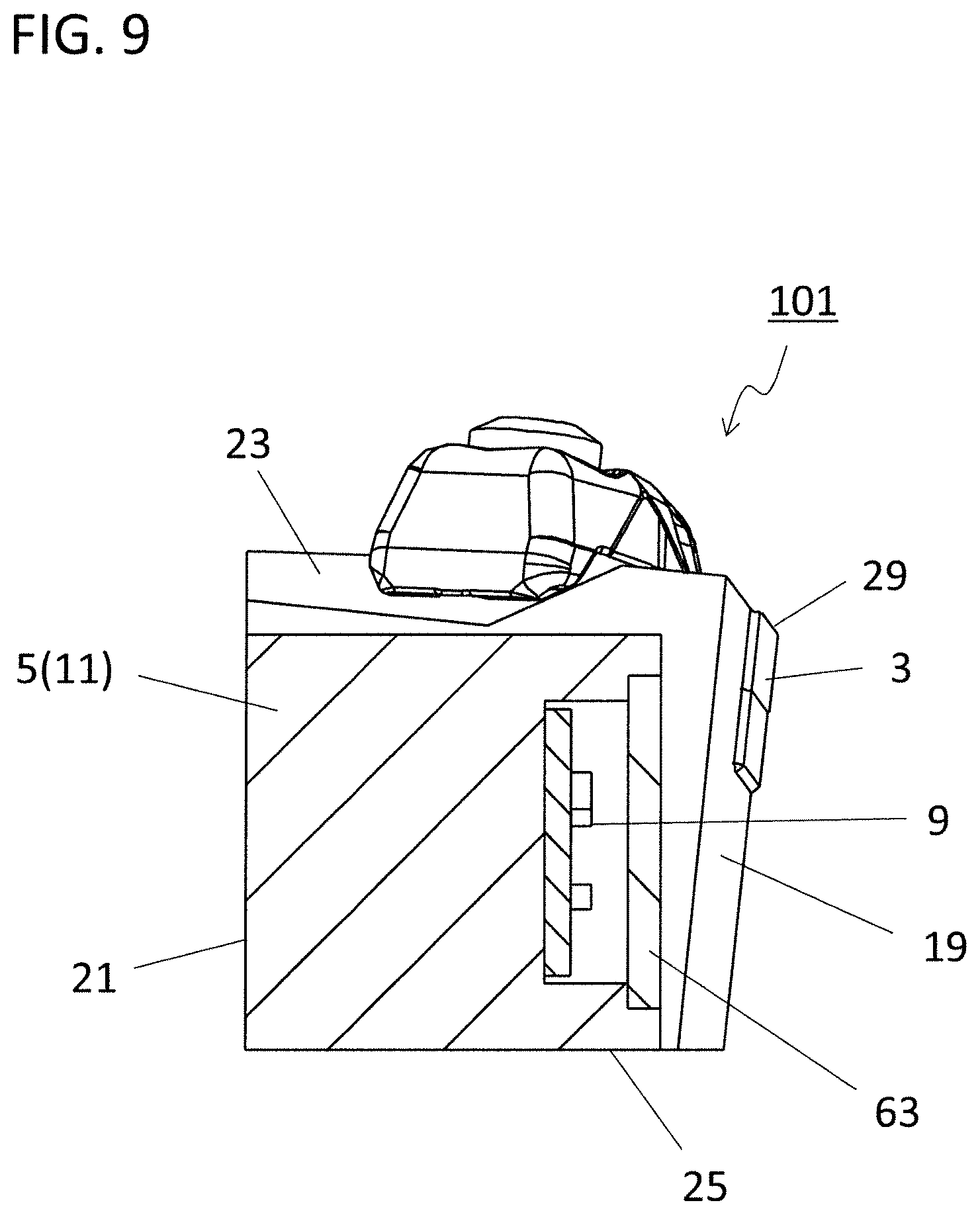 Patent US12103088 Figure 9 – Holder, cutting tool, method for manufacturing machined product, and method for collecting data