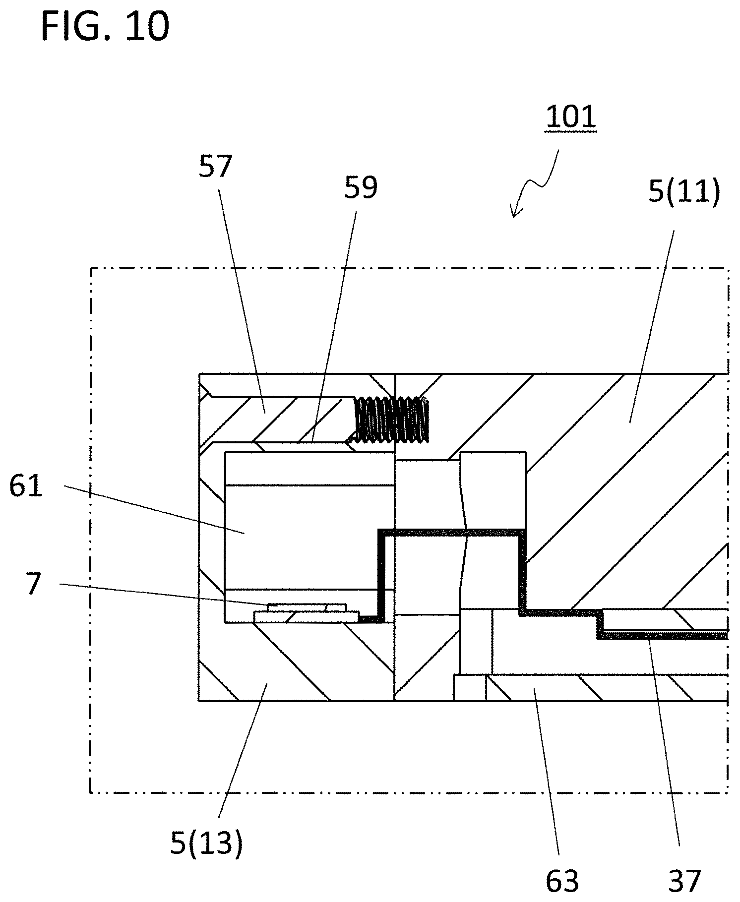 Patent US12103088 Figure 10 – Holder, cutting tool, method for manufacturing machined product, and method for collecting data